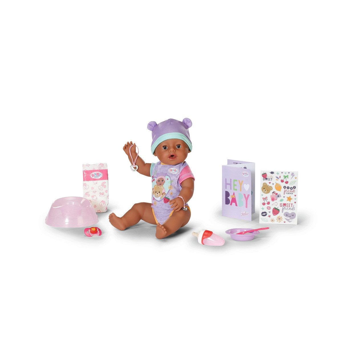 Baby Born Anziehpuppe Zapf Creation Puppe BABY born Eva 43cm