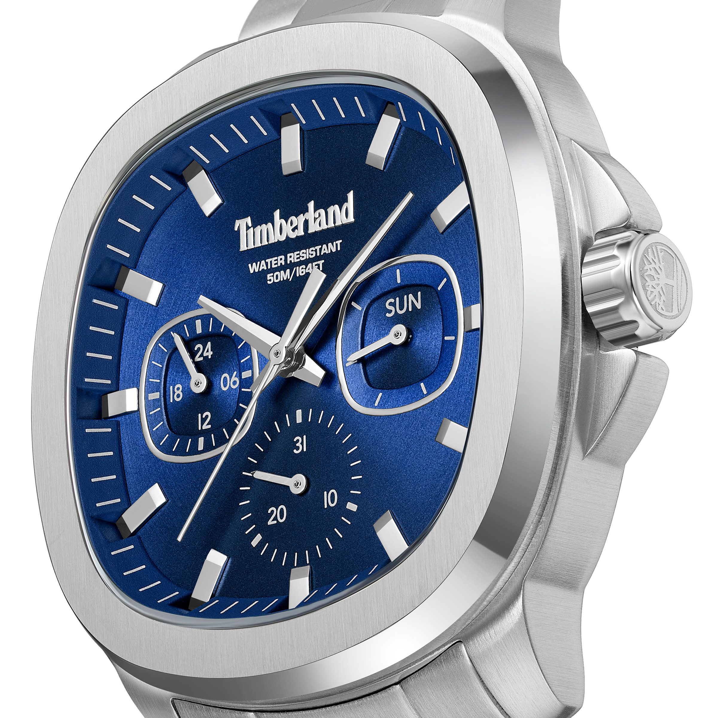 Timberland Quarzuhr Swansey TDWGK0083602, Armbanduhr, Herrenuhr, Edelstahlarmband, analog, Tag