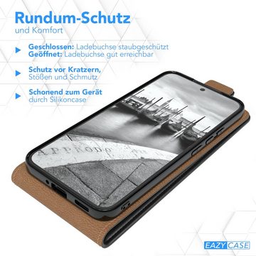 EAZY CASE Handyhülle Flipcase für Xiaomi 13 Pro 6,36 Zoll, Tasche Klapphülle Handytasche zum Aufklappen Etui Kunstleder Schwarz