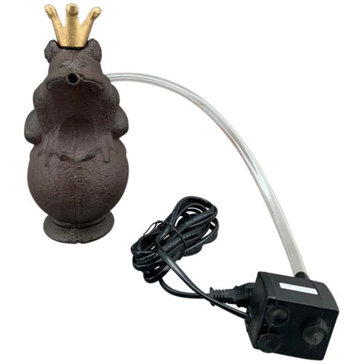 finehomegarden Wasserspeier Froschkönig mit Krone auf günstig online kaufen
