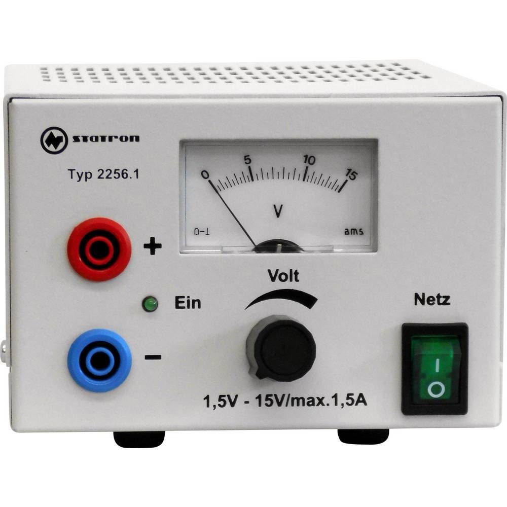 Statron Netzgerät 1.5V - 15V/1.5A Labor-Netzteil