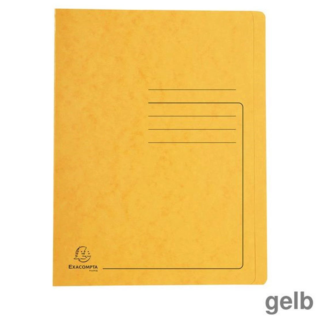ExaClair Aktenordner ExaClair Schnellhefter Colorspan - Professionelle Organisation in Gelb