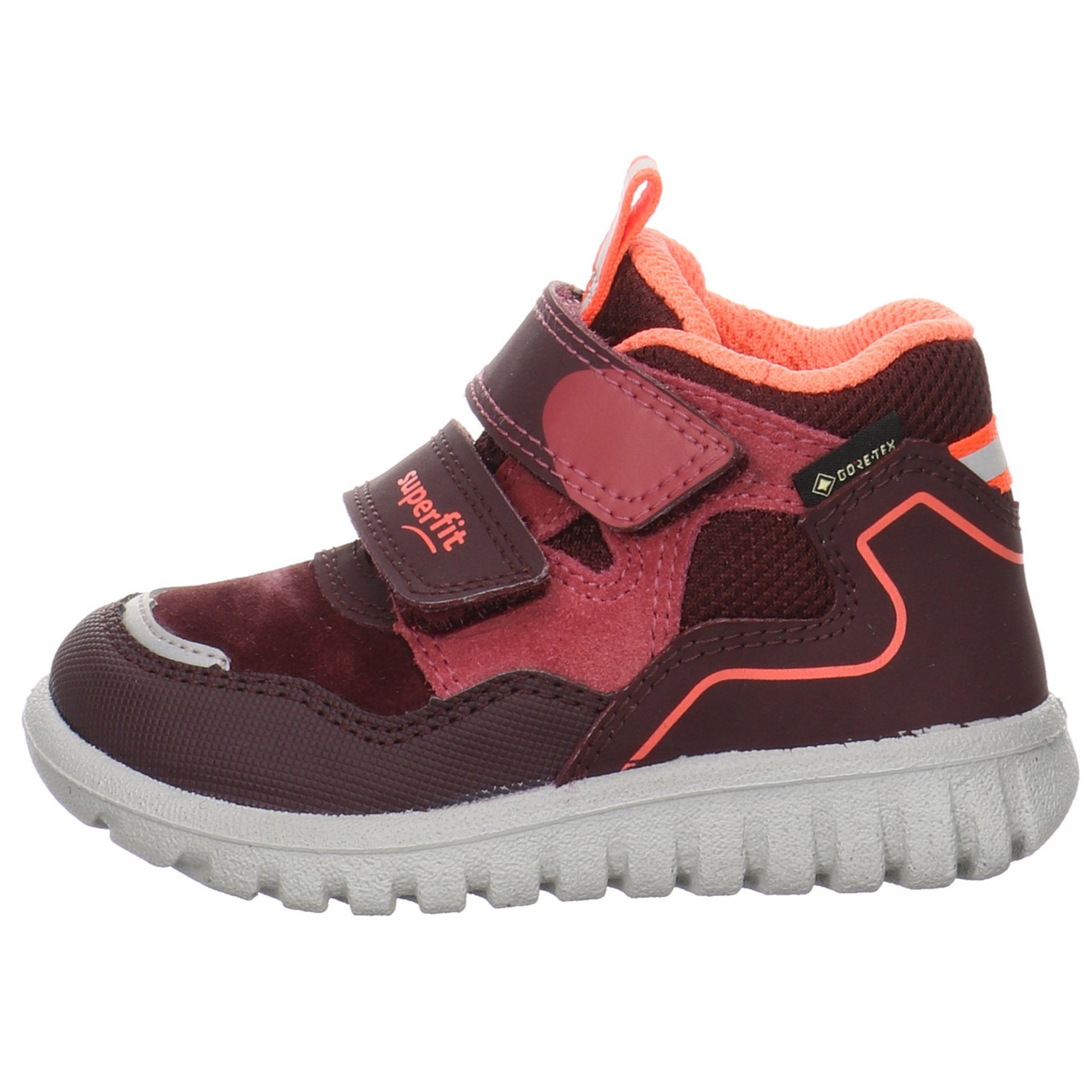 Leder-/Textilkombination Sport Kombi rot+lila 7 Mini Superfit Klettschuh sonst Leder-/Textilkombination Klettschuh