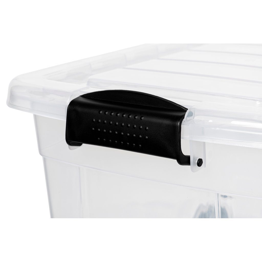 Kreher Aufbewahrungsbox 3er Set: Master Boxen mit Deckel (21, 32, 55 Liter)