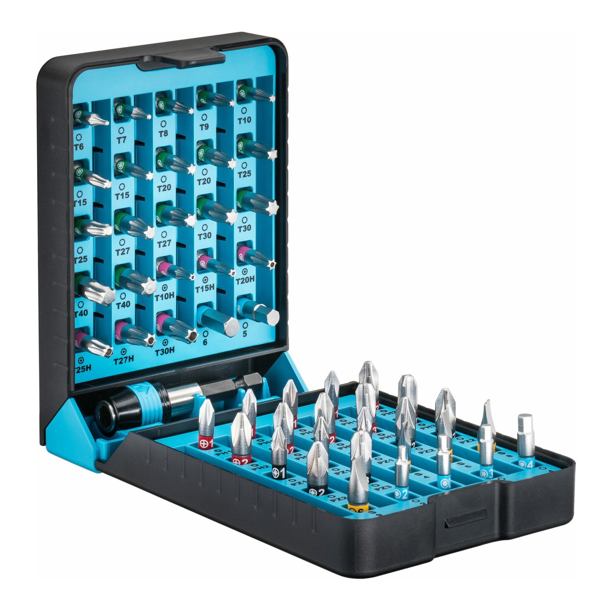 HAZET Bit-Set HAZET BitE-Box - Bit-Satz 2240N/51 Pozidriv Profil PZ, Sechskant hohl