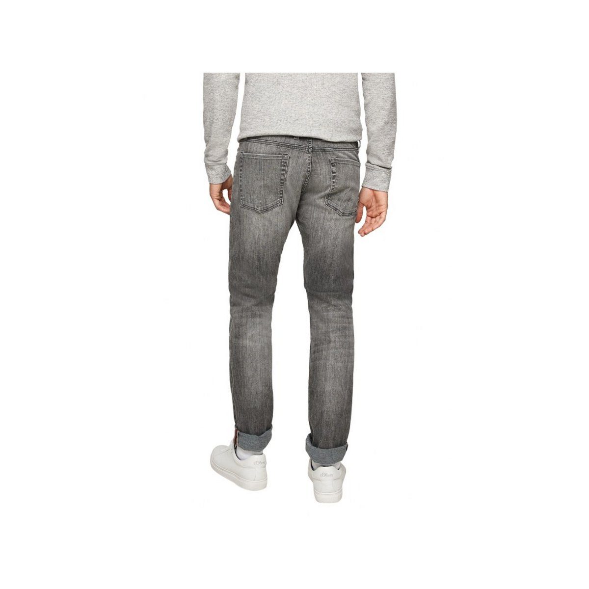 5-Pocket-Jeans (1-tlg) s.Oliver grau