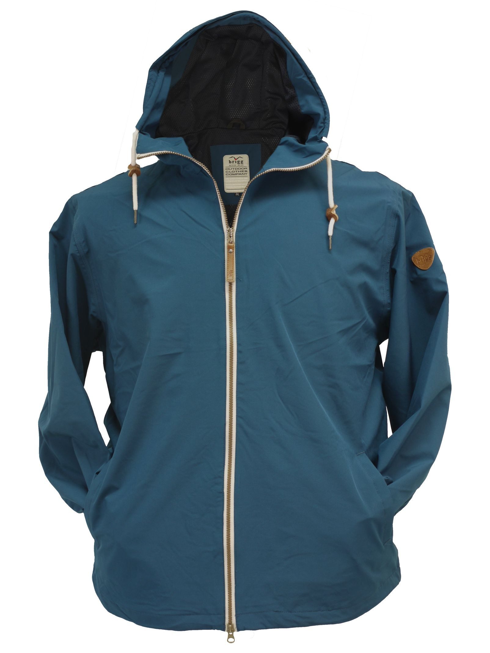 Brigg Outdoorjacke Herren Outdoor Jacke von Brigg in großen Größen, petrol