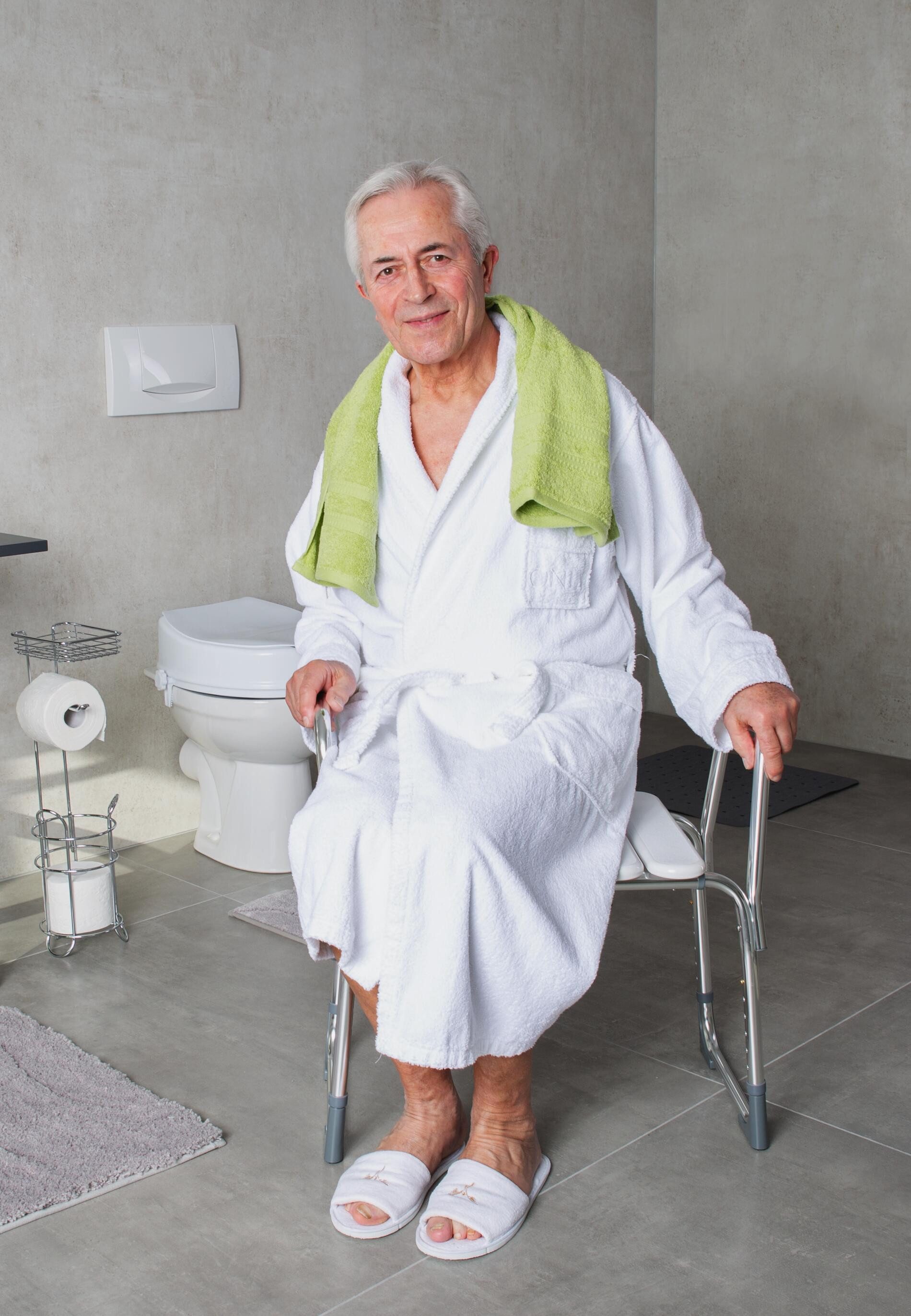 Ridder Duschklappsitz Pro chromfarben glänzend