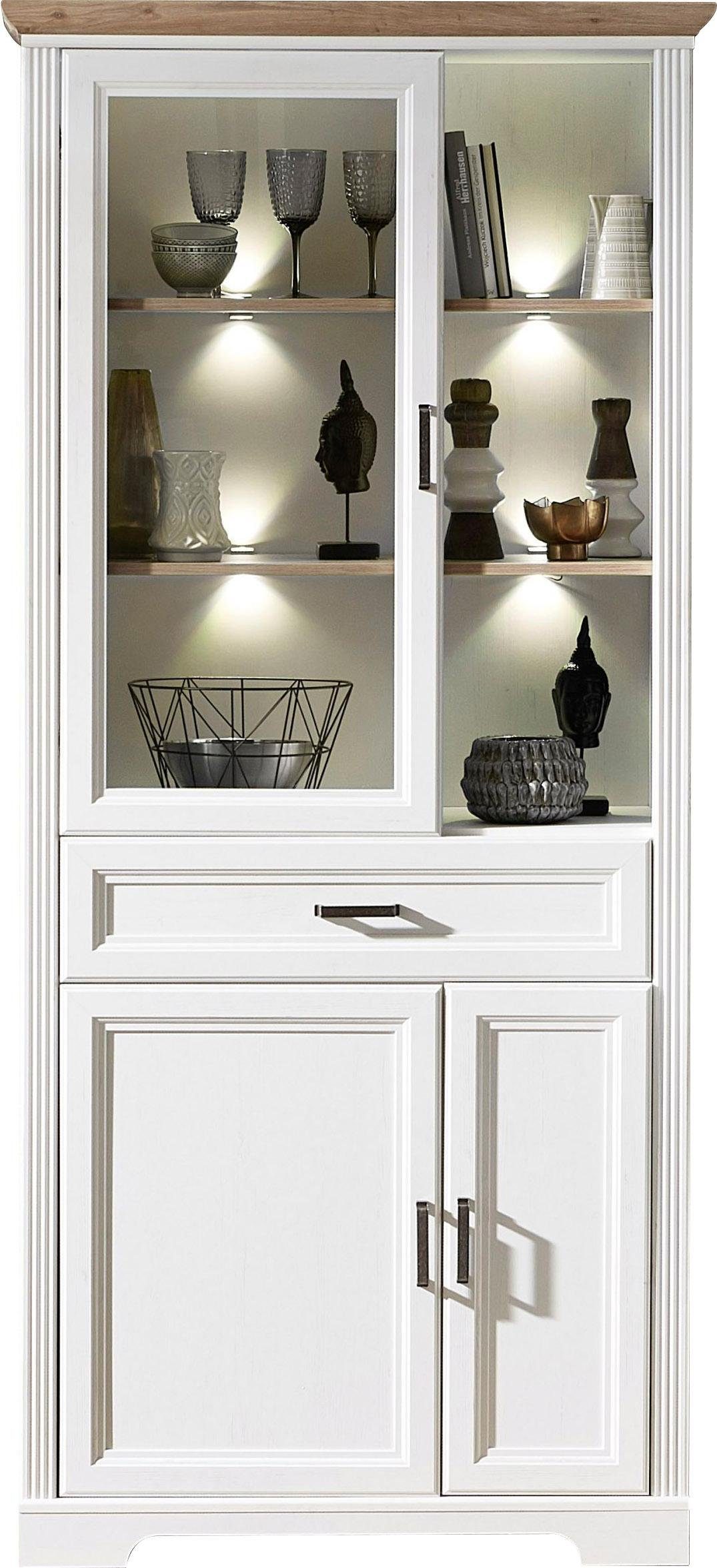 Innostyle Vitrine Jasmin inklusive Beleuchtung