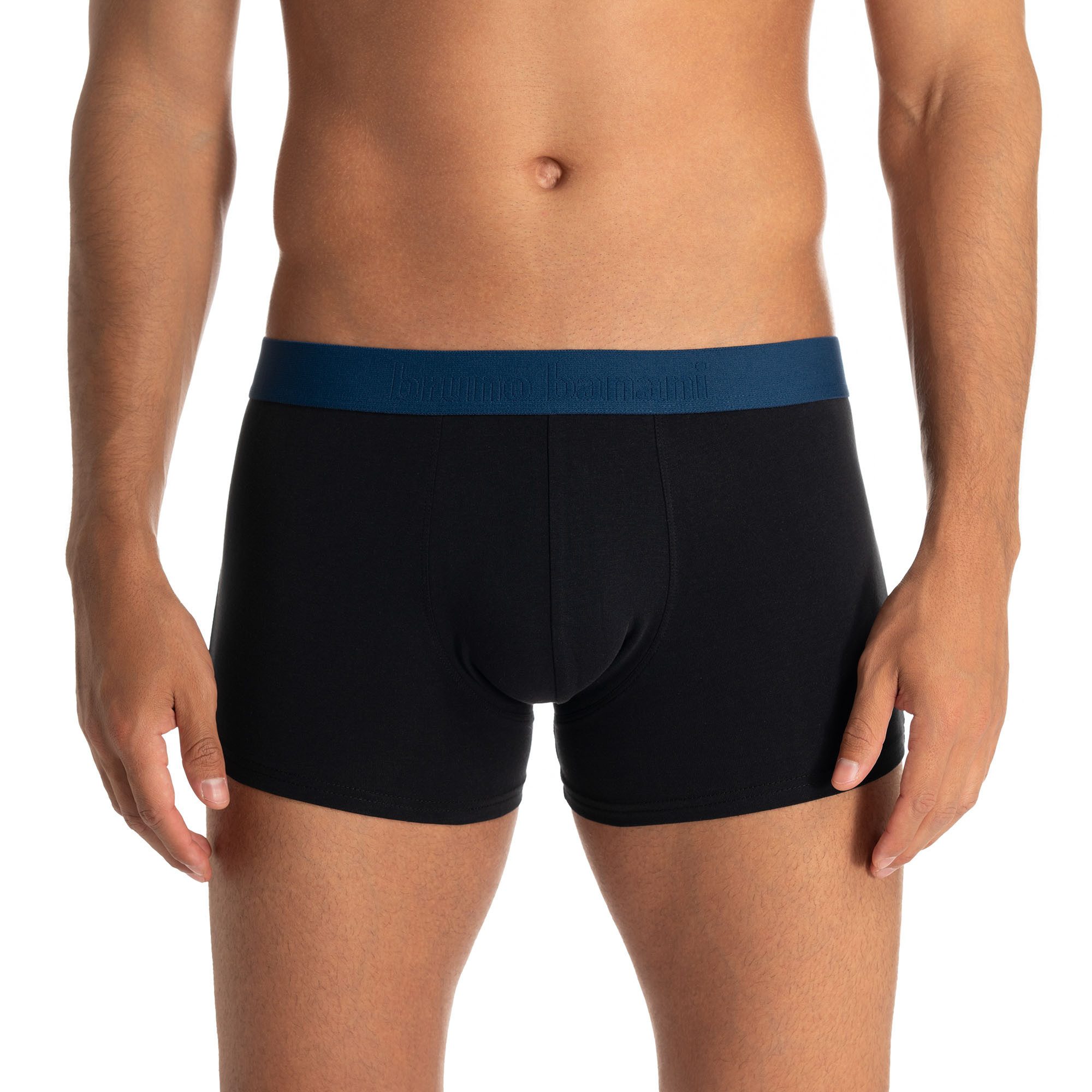 Bruno Banani Boxer Flowing (2er Pack) mit kontrastreichem Logobund – Bild 3 von 5