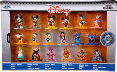 JADA Sammelfigur Disney - Series 1 - 18 lackierte Nano Metallfiguren - Mickey Mouse, Winnie the Pooh, Donald Duck u.v.m.