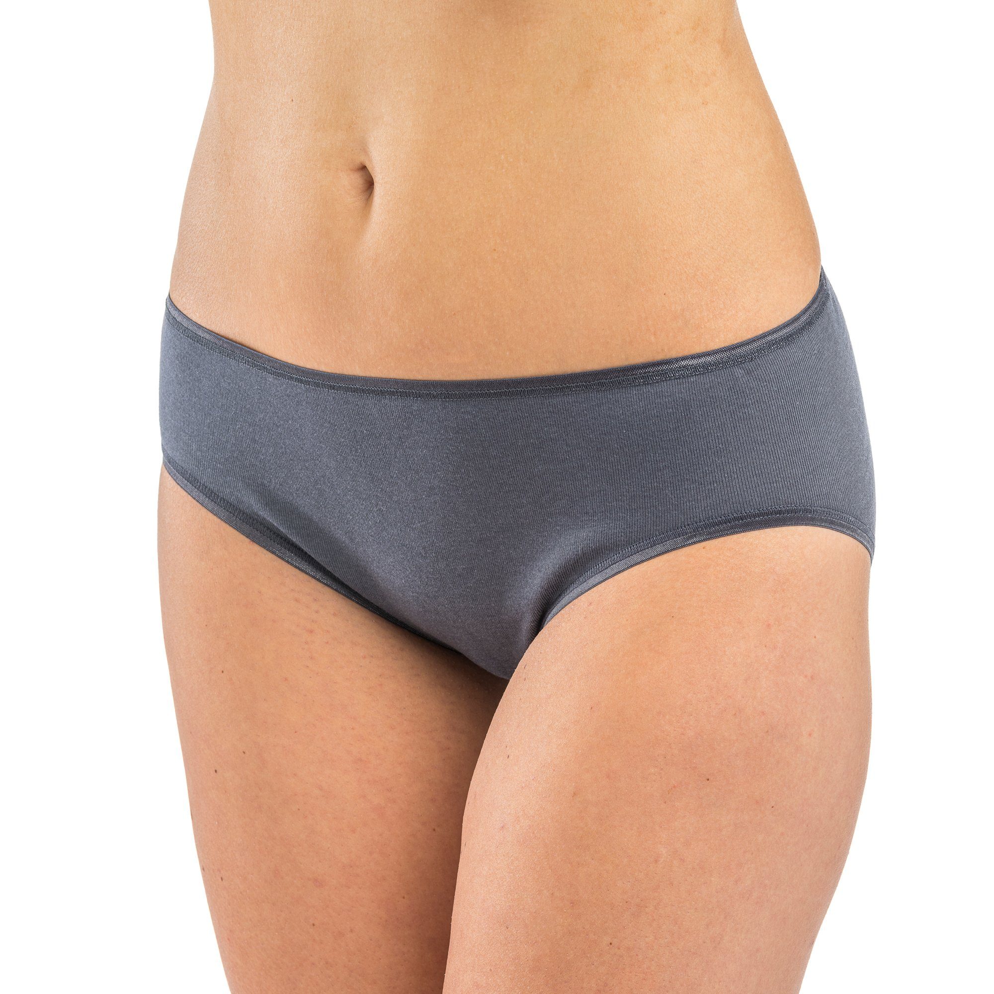 HERMKO Midislip 17031 Baumwolle/Modal Jazz-Pant elastischen Abschlüssen softweich