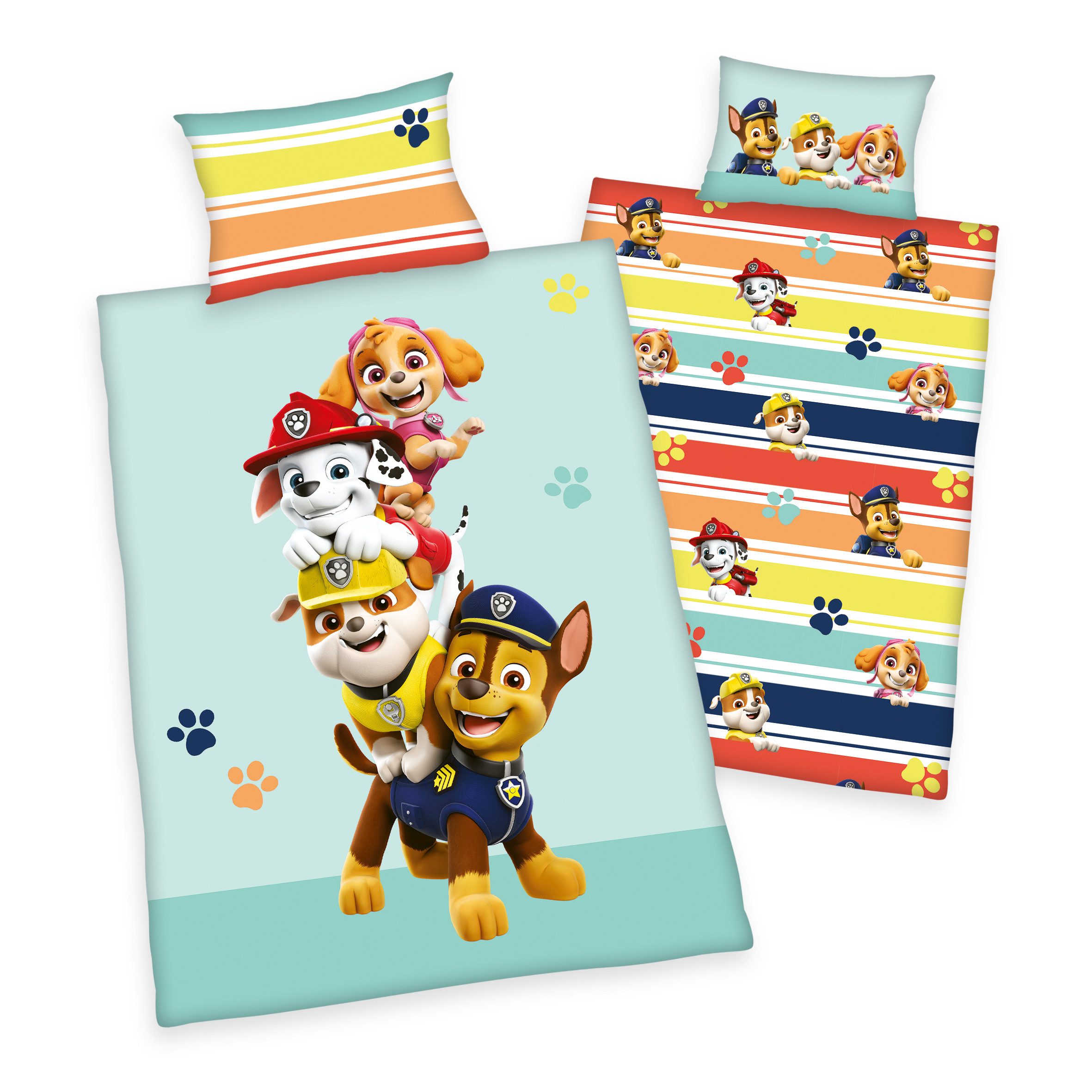 Brilliant Kinderbettwäsche / Paw Patrol / 100% Baumwolle, Baumwolle, 100% Baumwolle