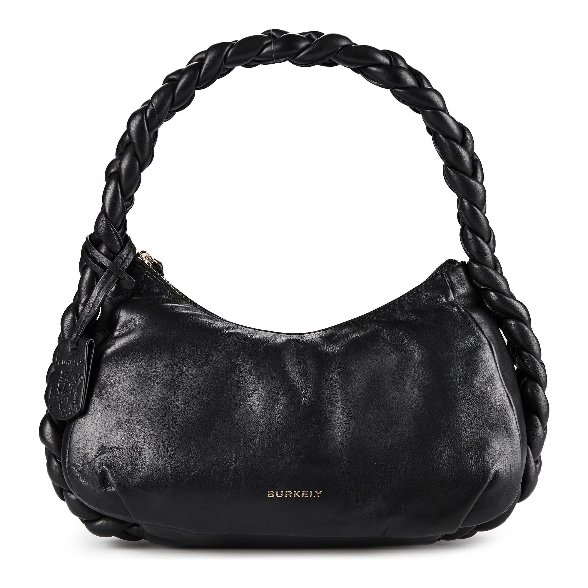 Burkely Schultertasche Braidy, Leder