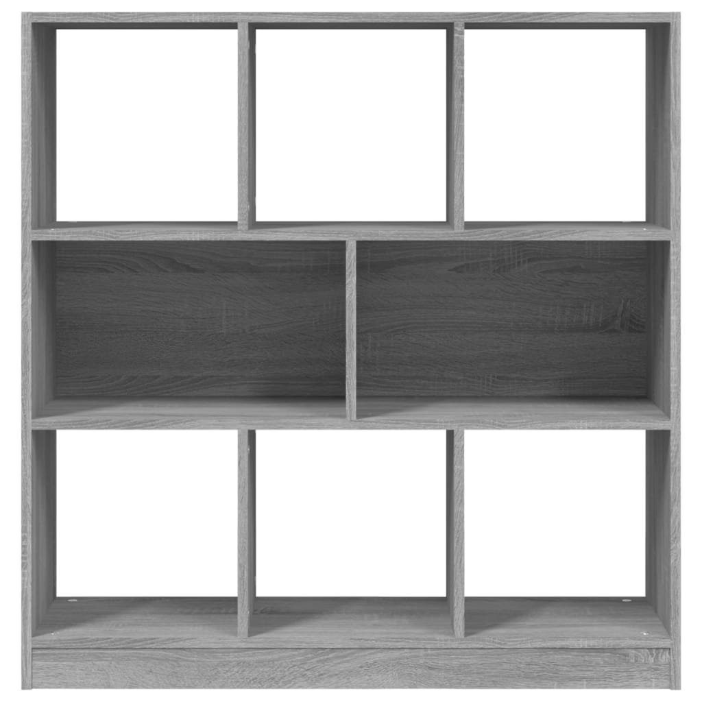 Grau Bücherregal furnicato 97,5x29,5x100 Holzwerkstoff cm Sonoma