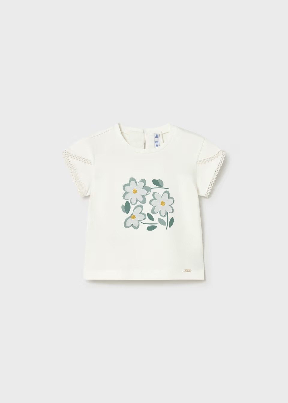 Mayoral T-Shirt Mayoral Baby Mädchen T-Shirt mit Printmotiv (1079-091)