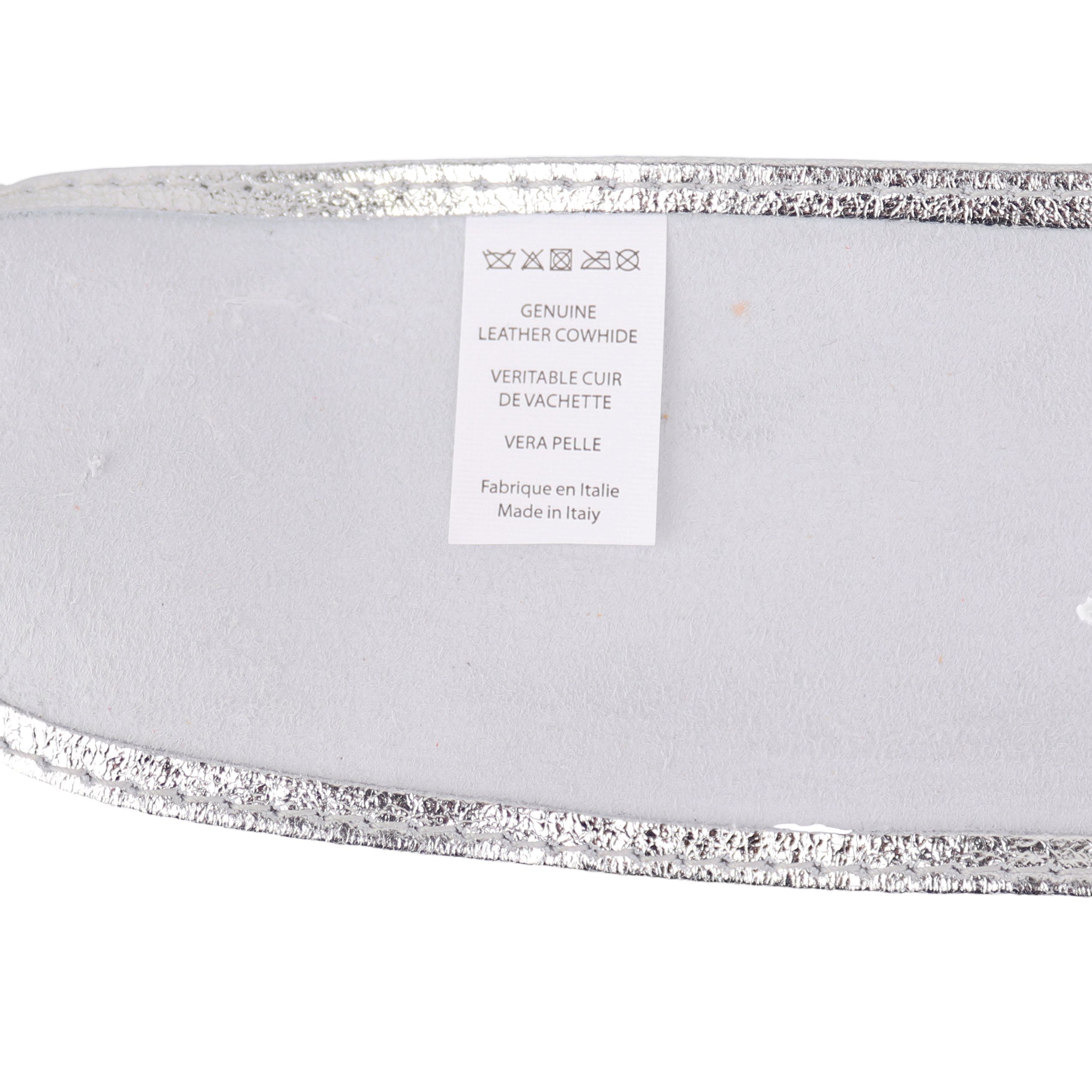 MIRROSI Taillengürtel Wickelgürtel aus Echtleder, Schleife mit breitem Bund (mit breitem Bund zum Wickeln, 7cm Breit, 265cm lang) OBi Gürtel, Bindegürtel, Schnü – Bild 4 von 4