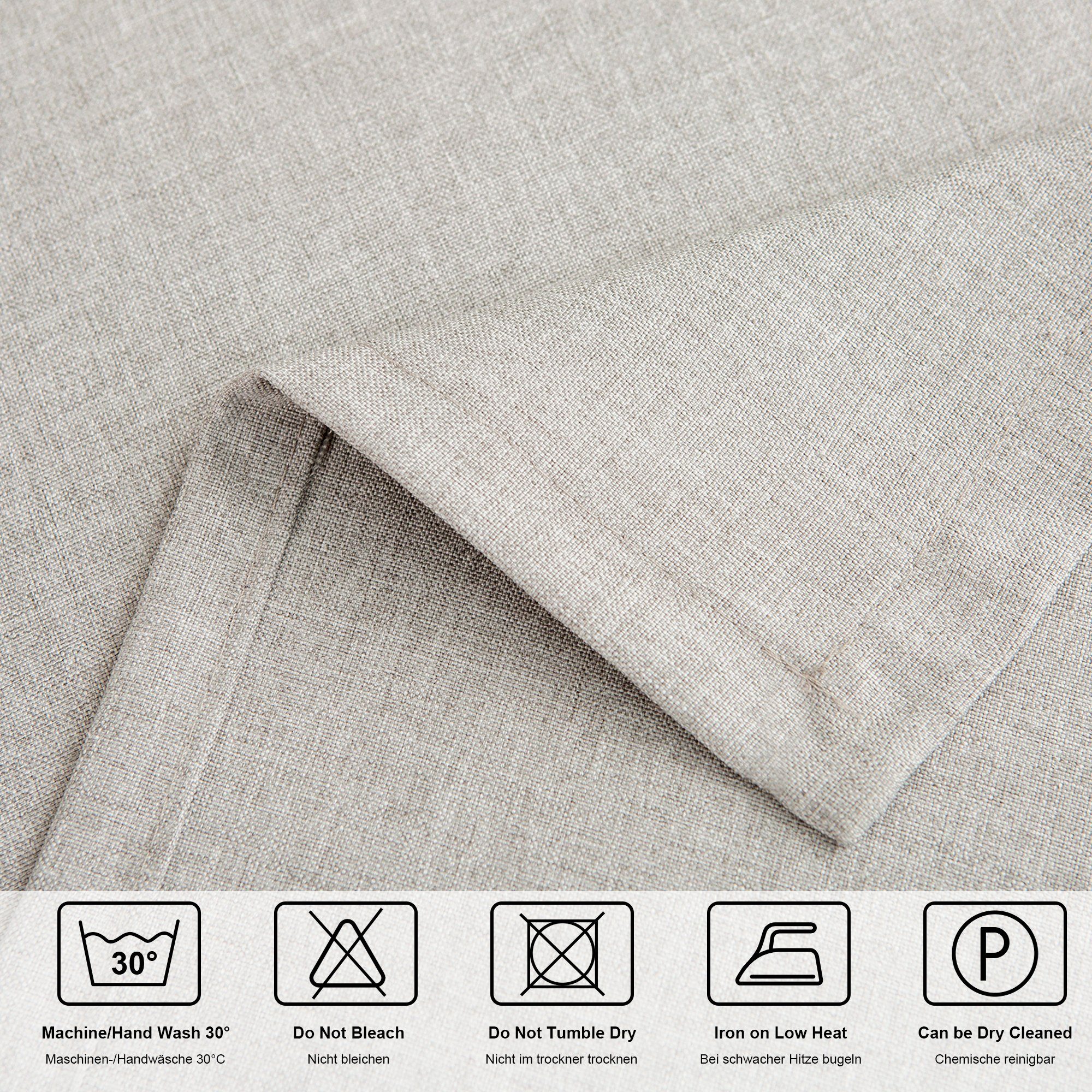 Simurq Tischläufer Modern Outdoor - Indoor Abwaschbar, (Table Runner Tischband, Pflegeleicht & fleckenabweisend Läufer) – Bild 5 von 5