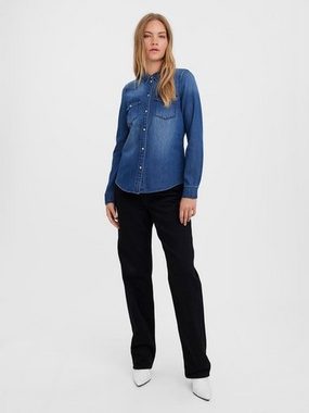 Vero Moda Jeansbluse VMMARIA LS DENIM SLIM SHIRT MIX NEW