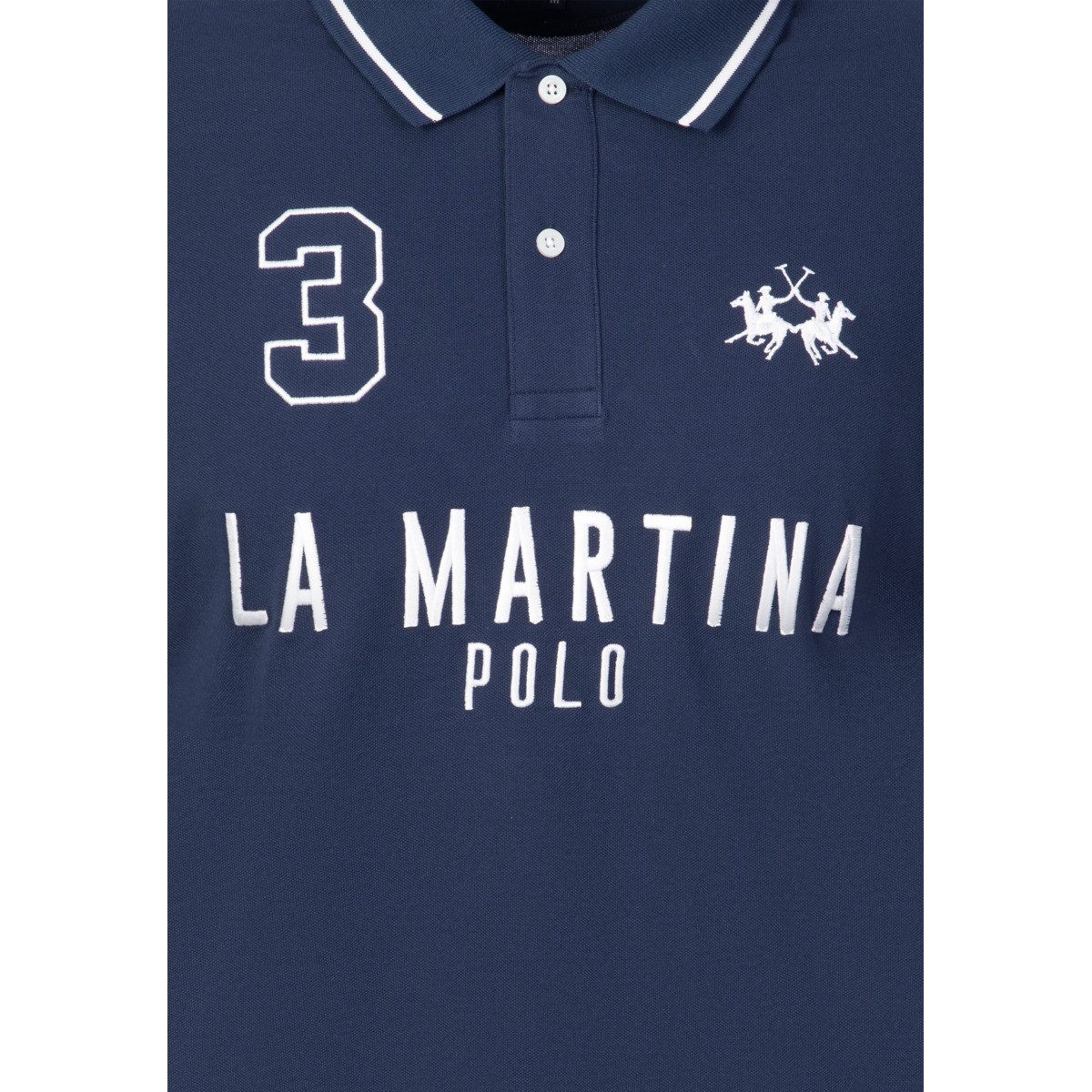 La Martina Poloshirt MCP320 Herren T-Shirt, Shirt, Poloshirt, Polohemd, Sportshirt