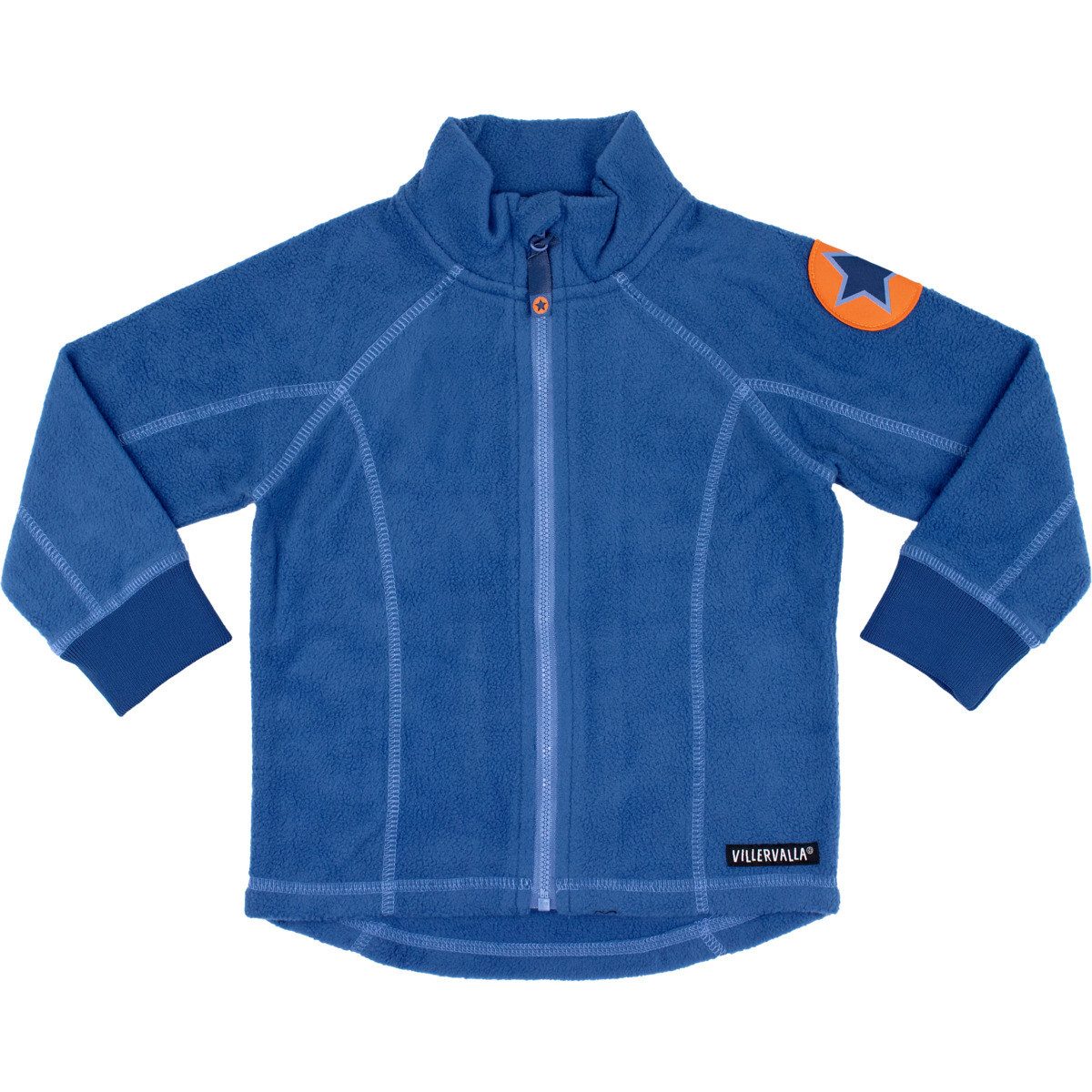 Villervalla Fleecejacke Sterne Unisex Kinder Strickjacke, Übergangsjacke, Sweatjacke, Outdoorjacke, Wanderjacke