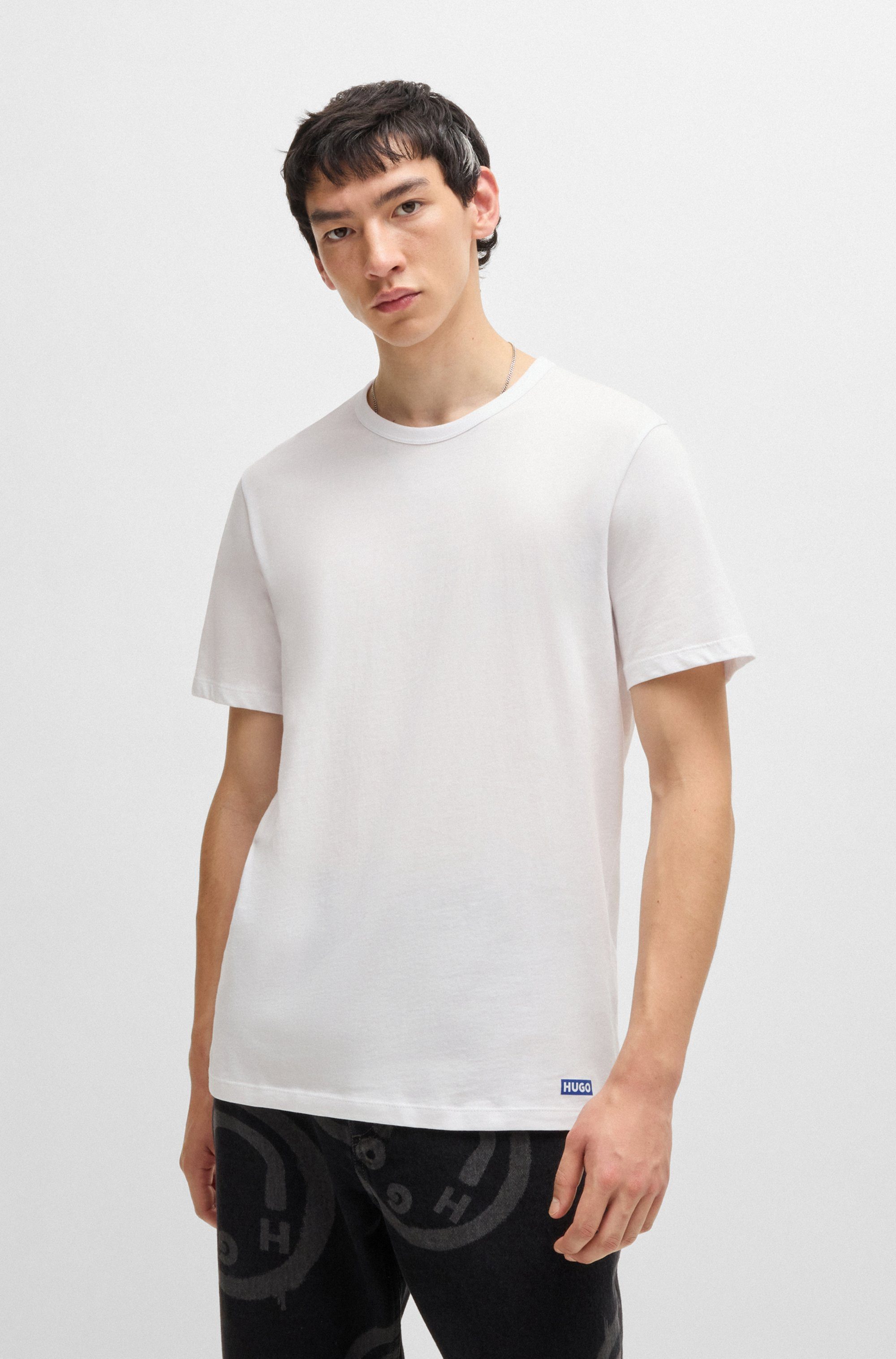 HUGO Blue T-Shirt BLUE Naolo (Packung, günstig online kaufen