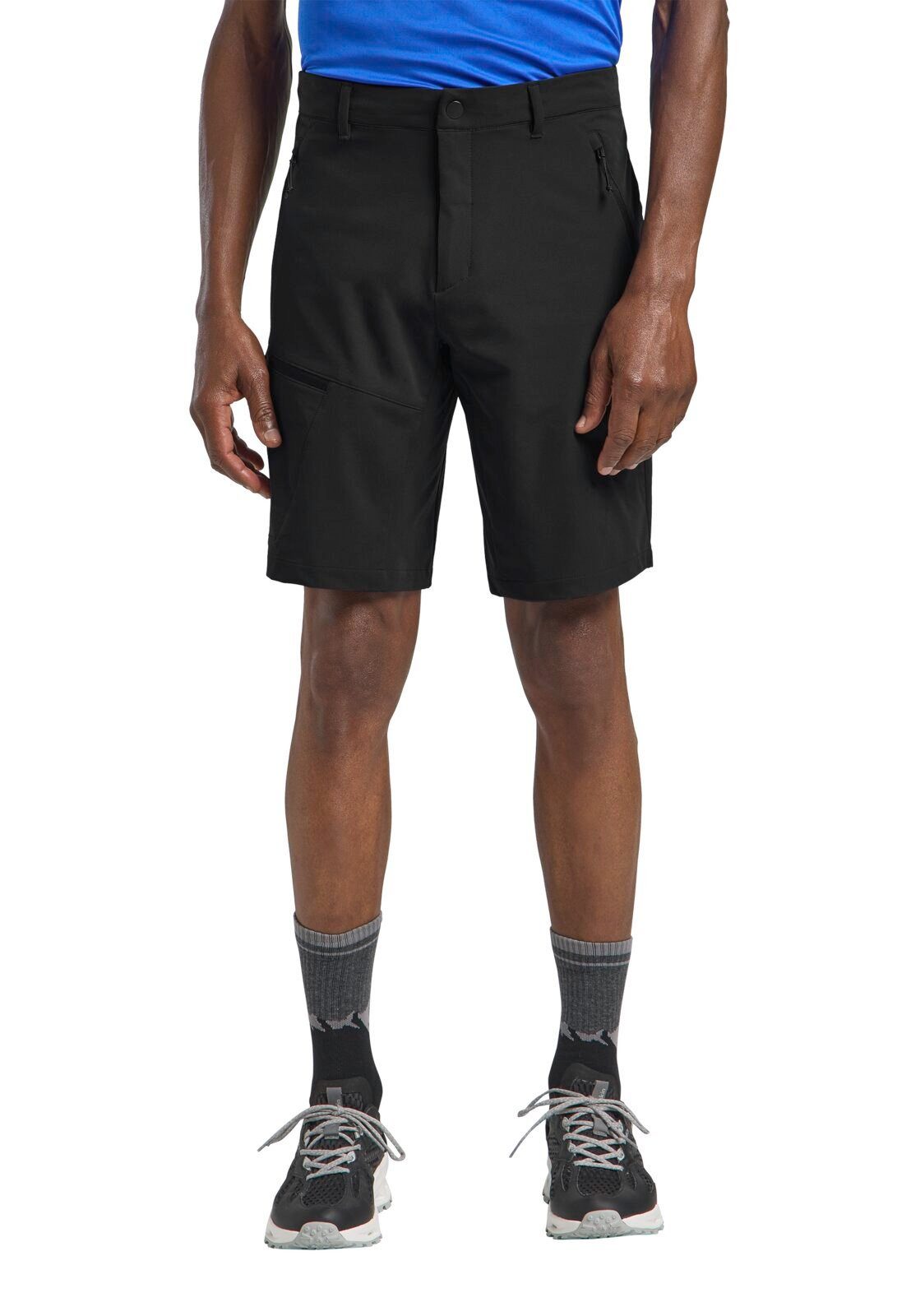 Jack Wolfskin Trekkinghose Wanderhose Pico Trial Short (atmungsaktiv, wasserabweisend) kurz