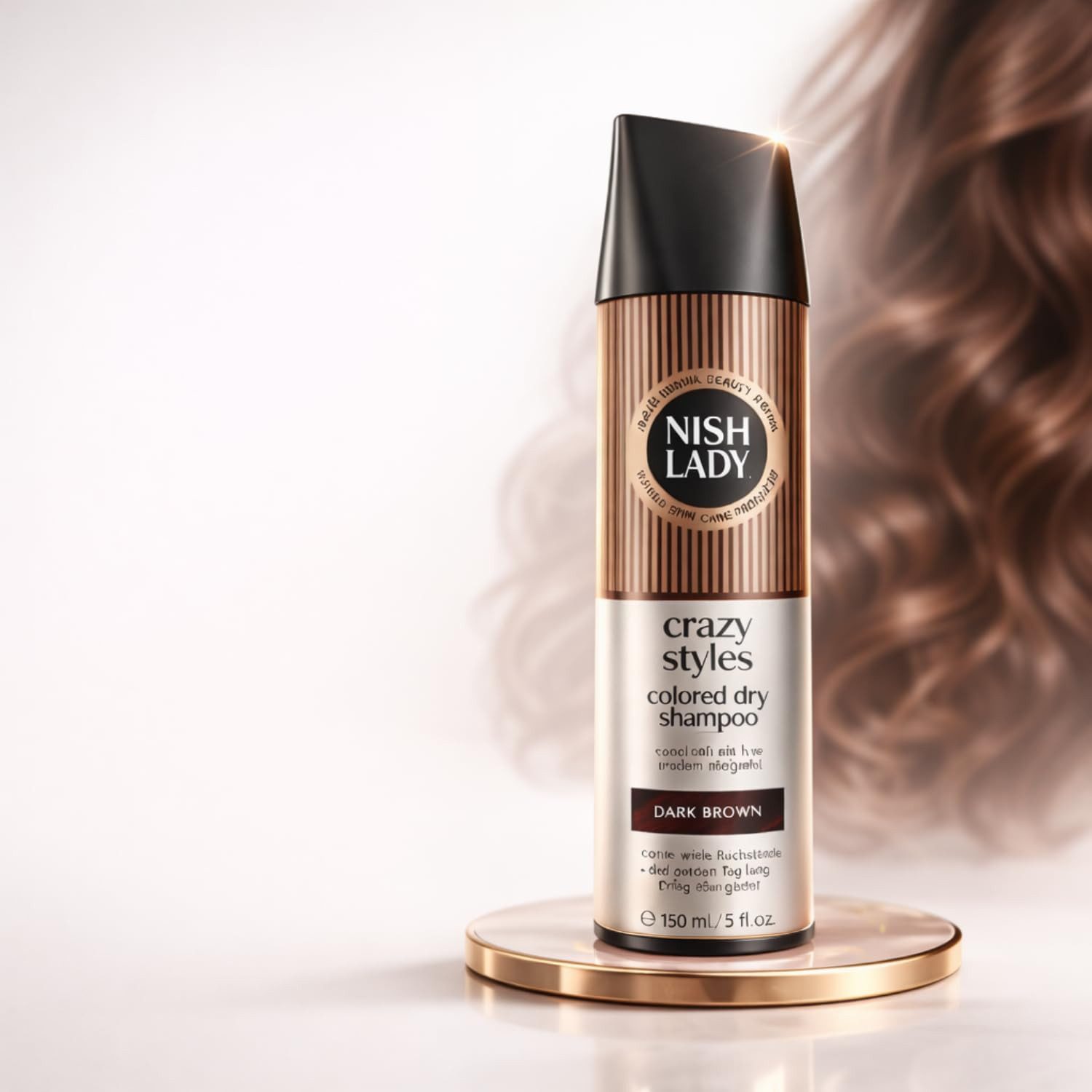 Nishlady Trockenshampoo Nishlady Farbiges Trockenshampoo 150 ml – 3 Haarfarben