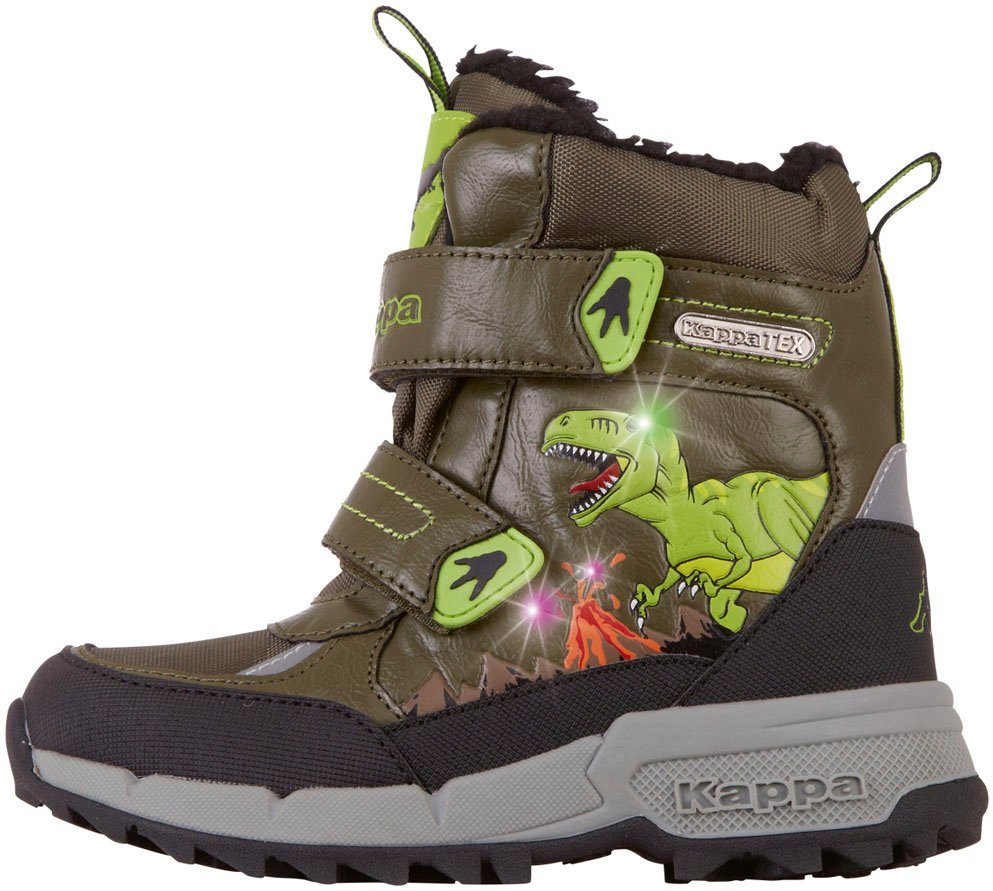 Kappa Winterboots wärmend, mit coolen Lichteffekten und mit Klettverschluss