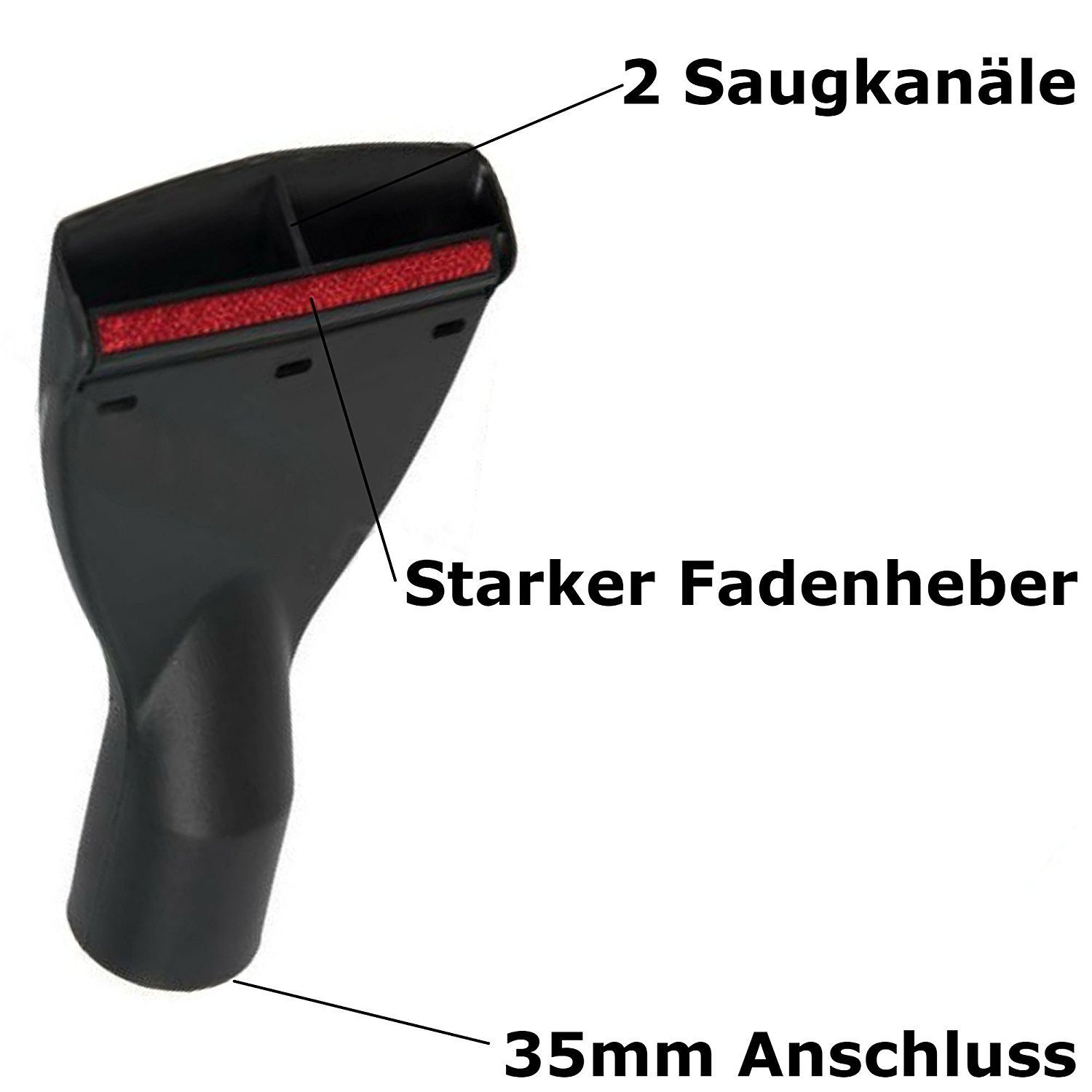 Maxorado Fugendüse Staubsauger Aufsatz für Philips FC933309 FC8783/09 Performer Silent