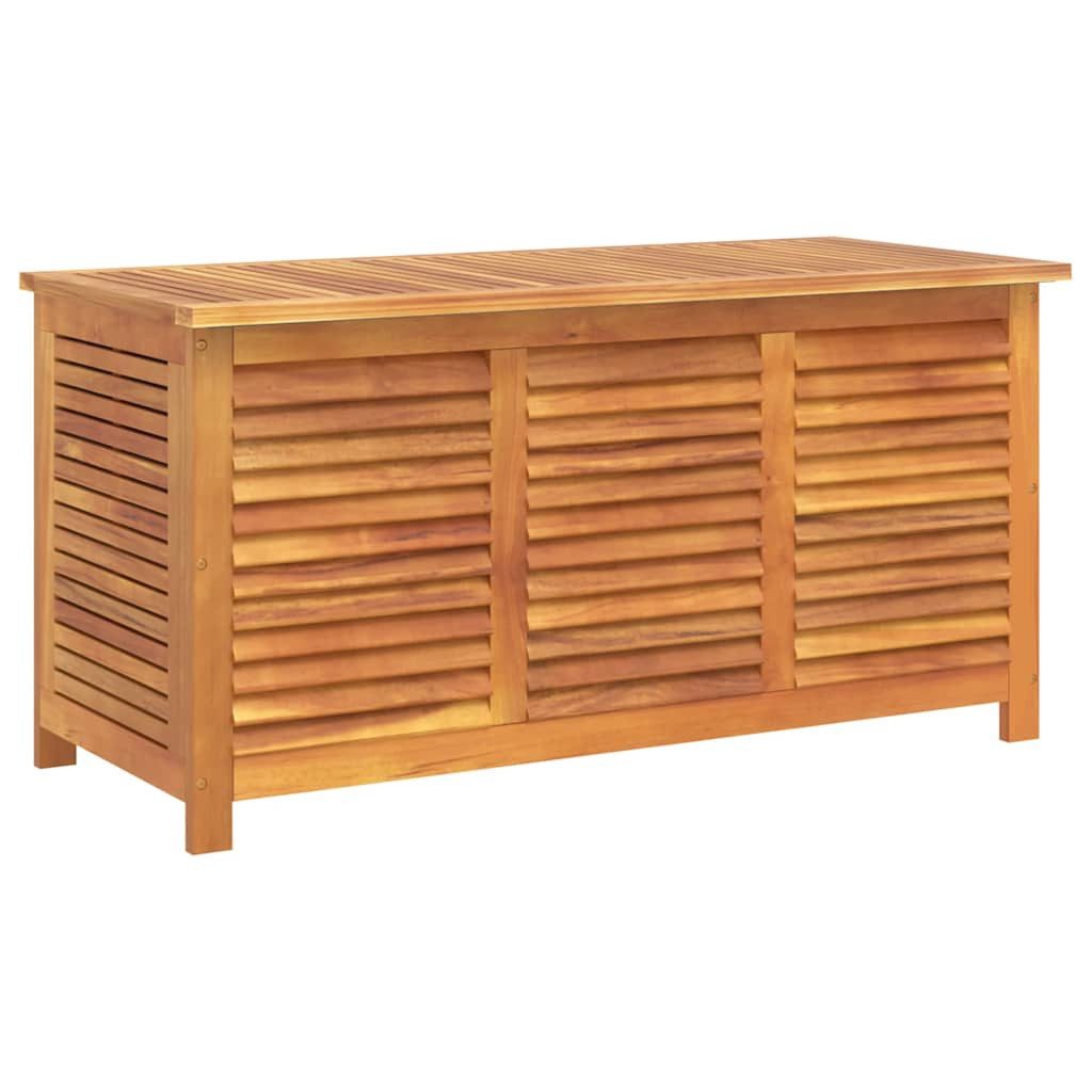 vidaXL Gartenbox Gartenbox mit Lüftungsschlitzen 113x50x56 cm Massivholz