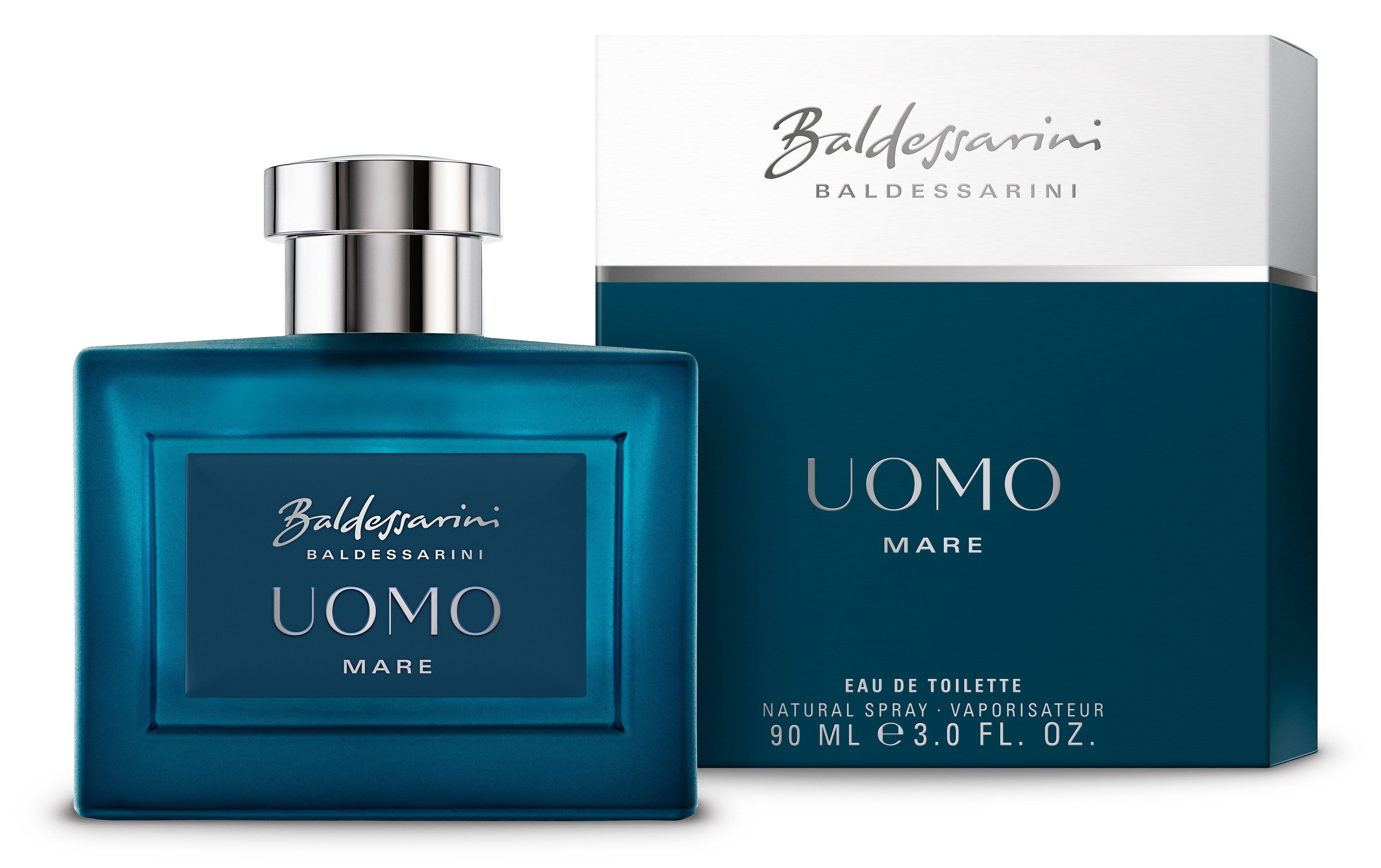 BALDESSARINI Eau de Toilette UOMO MARE, EdT Natural Spray 90 ml