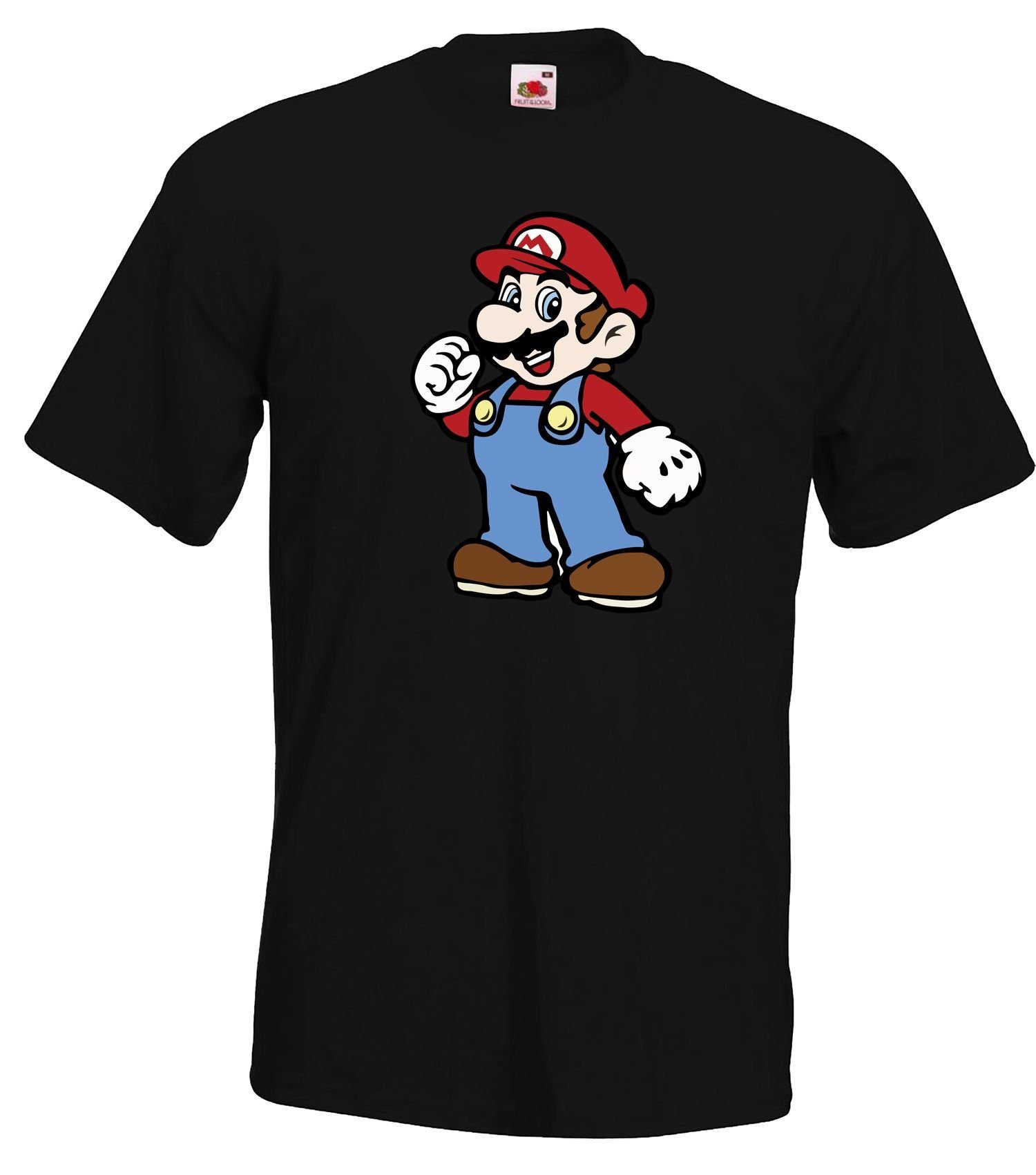 Youth Designz T-Shirt Mario Herren T-Shirt Mit trendigem Frontprint