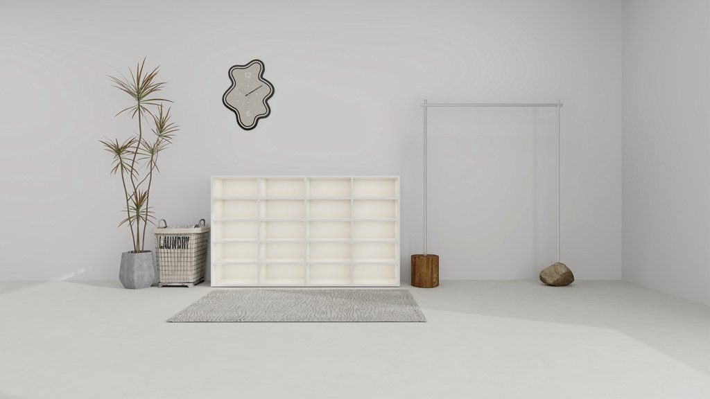 CHILLROI Schuhschrank Schuhschrank L, ca. B. 92 x H. 67 x T. 33 cm - Weiß ( günstig online kaufen