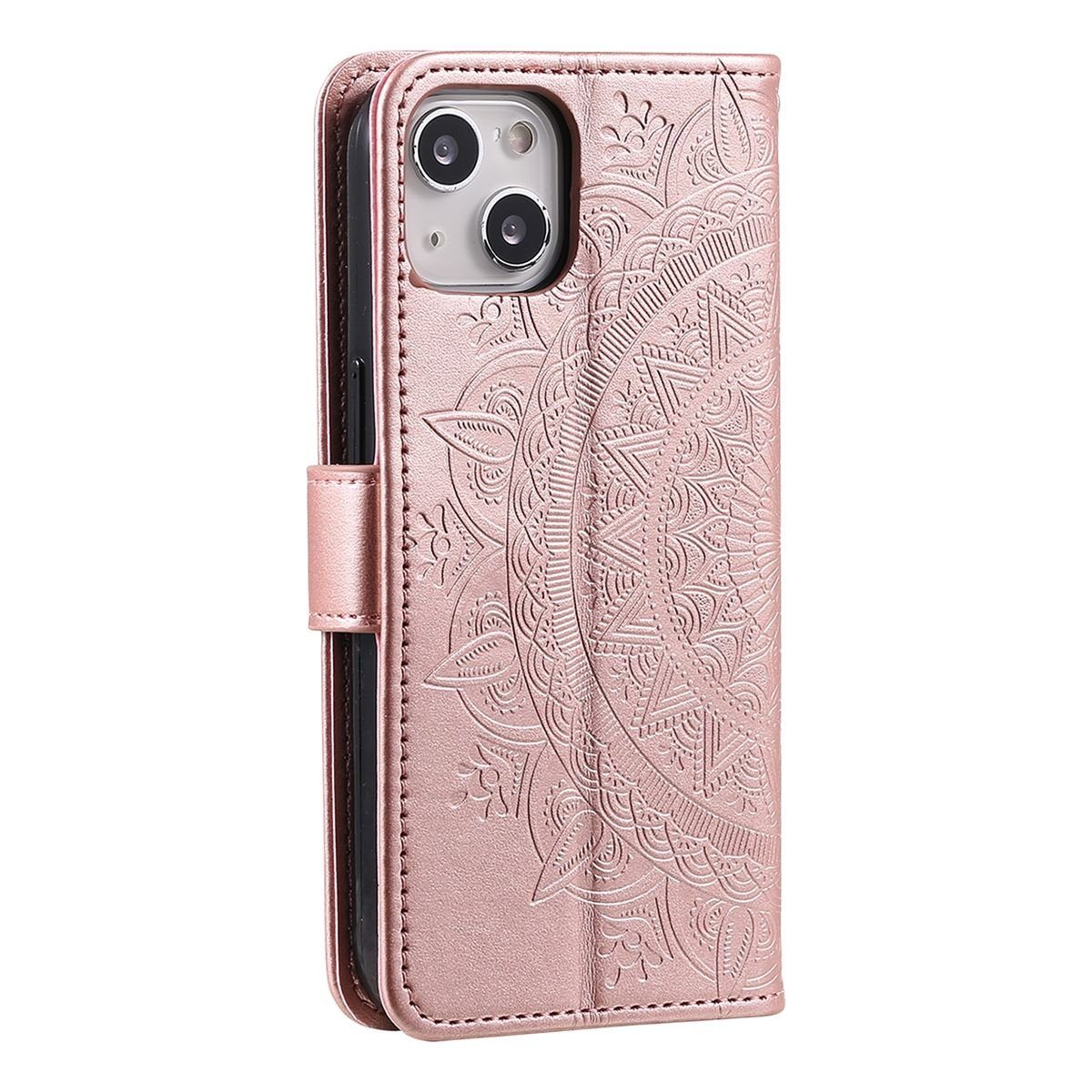 König Design Handyhülle Apple iPhone 15, Schutzhülle Schutztasche Case Cover Etuis Wallet Klapptasche Bookstyle