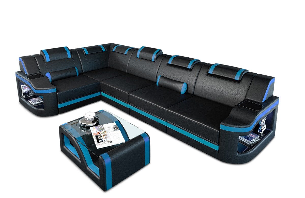 Sofa Dreams Ecksofa Ledersofa Padua L günstig online kaufen