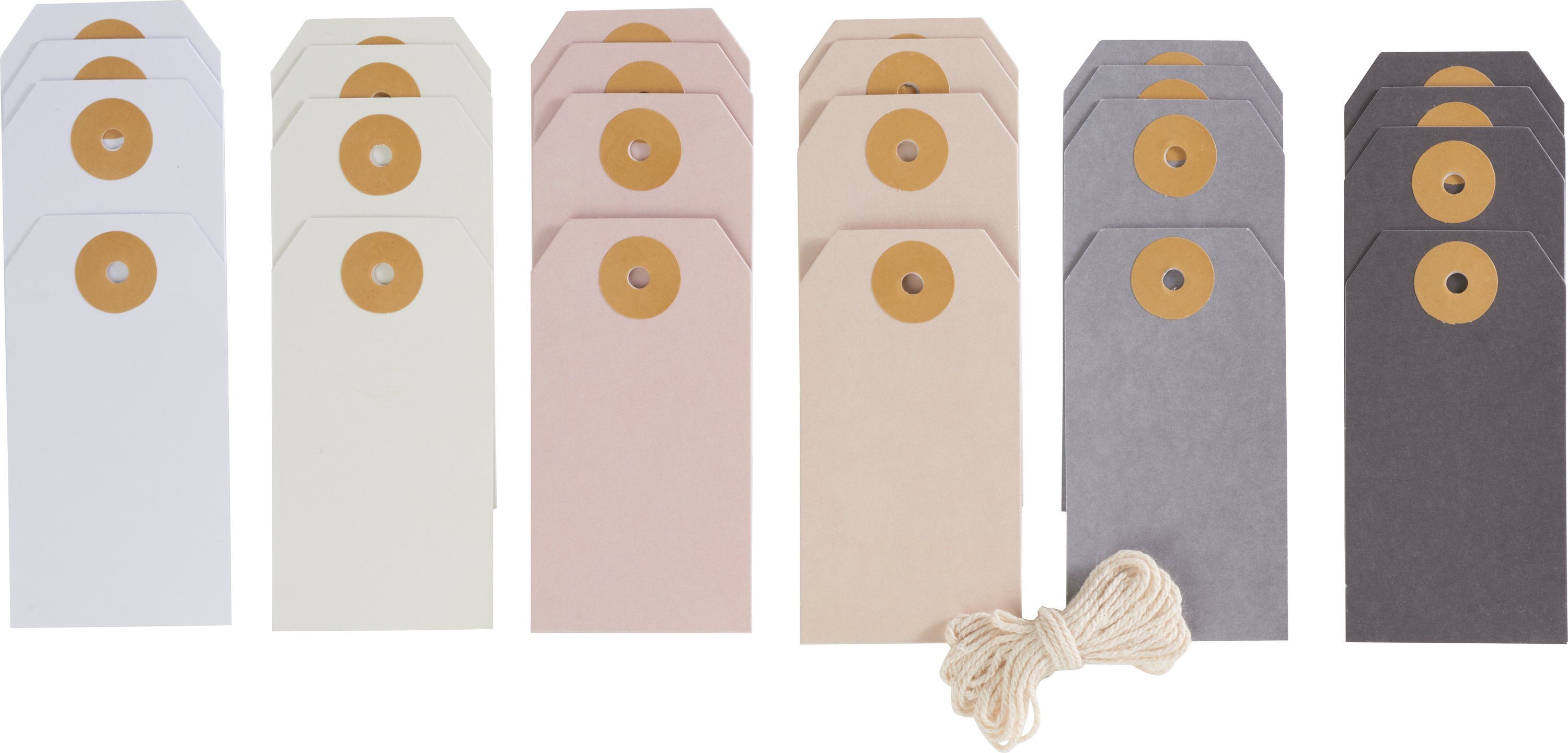 VBS Hängedekoration Geschenkanhänger-Set (25 St), Trend, 24 Stück