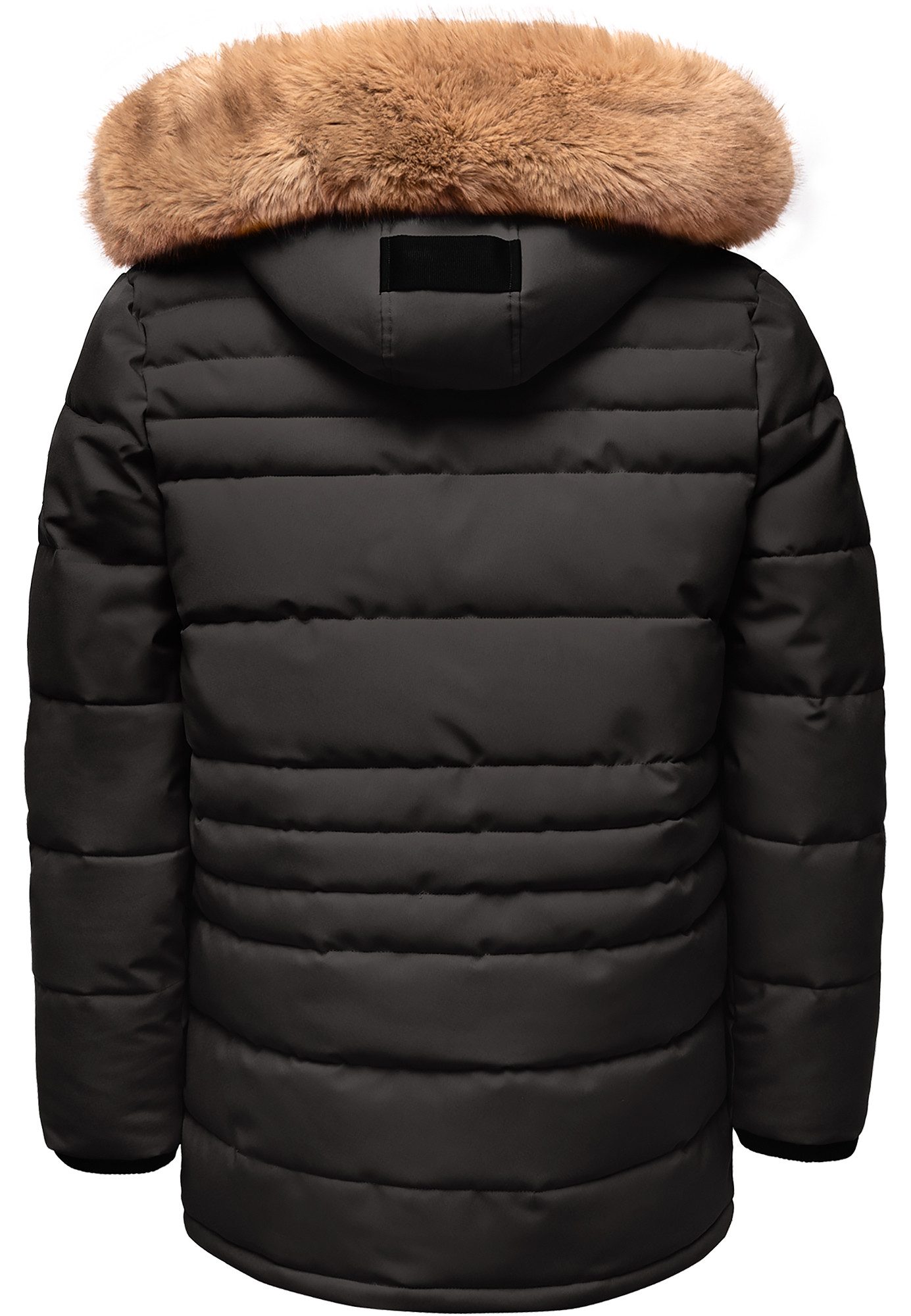 Amaci&Sons Winterjacke KENT Winterjacke Herren Gefütterte Dicke Winter Jacke Mantel Parka mit Kapuze