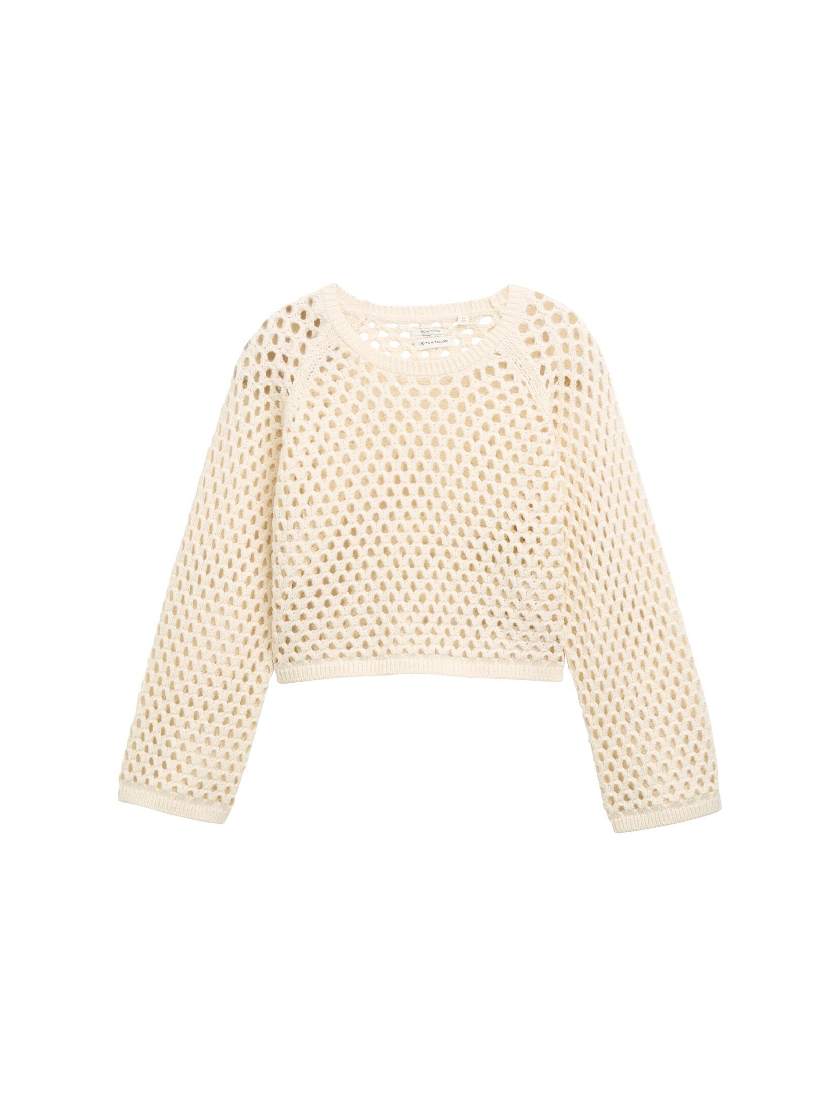 TOM TAILOR Strickpullover Cropped Strickpullover mit günstig online kaufen