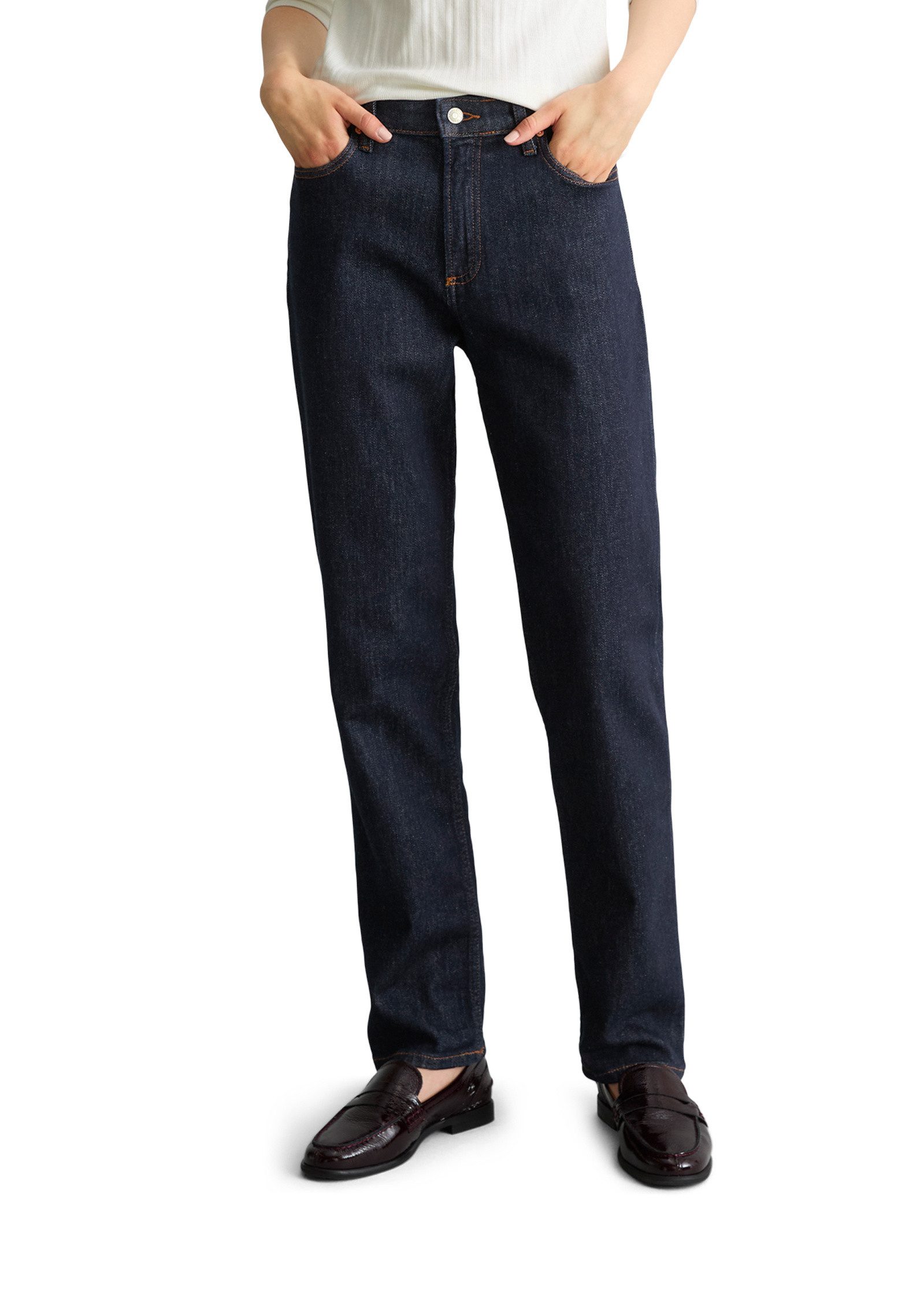 Marc O'Polo DENIM Regular-fit-Jeans aus hochwertigem Baumwoll-Stretch