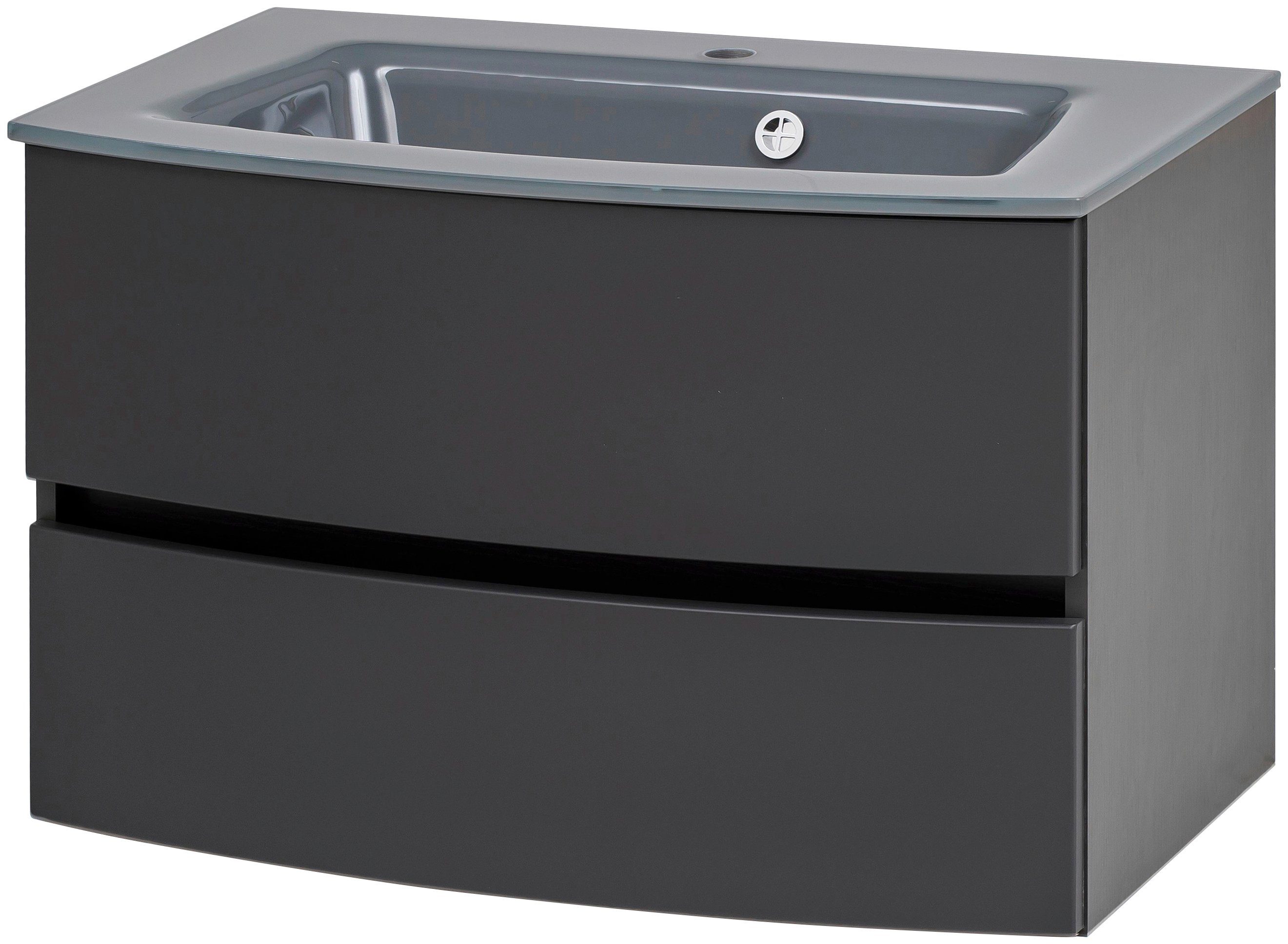 welltime Waschtisch Kaunas, Breite 80 cm, mit Soft-Close Funktion