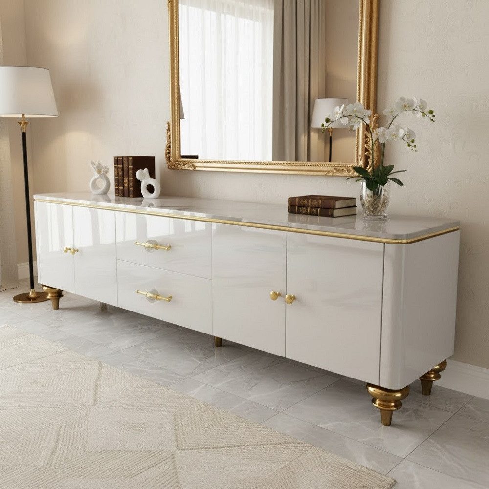 JVmoebel Sideboard Wohnzimmer Konsole & Kommode – Modernes Sideboard & Wandtisch Sofort (1 St)