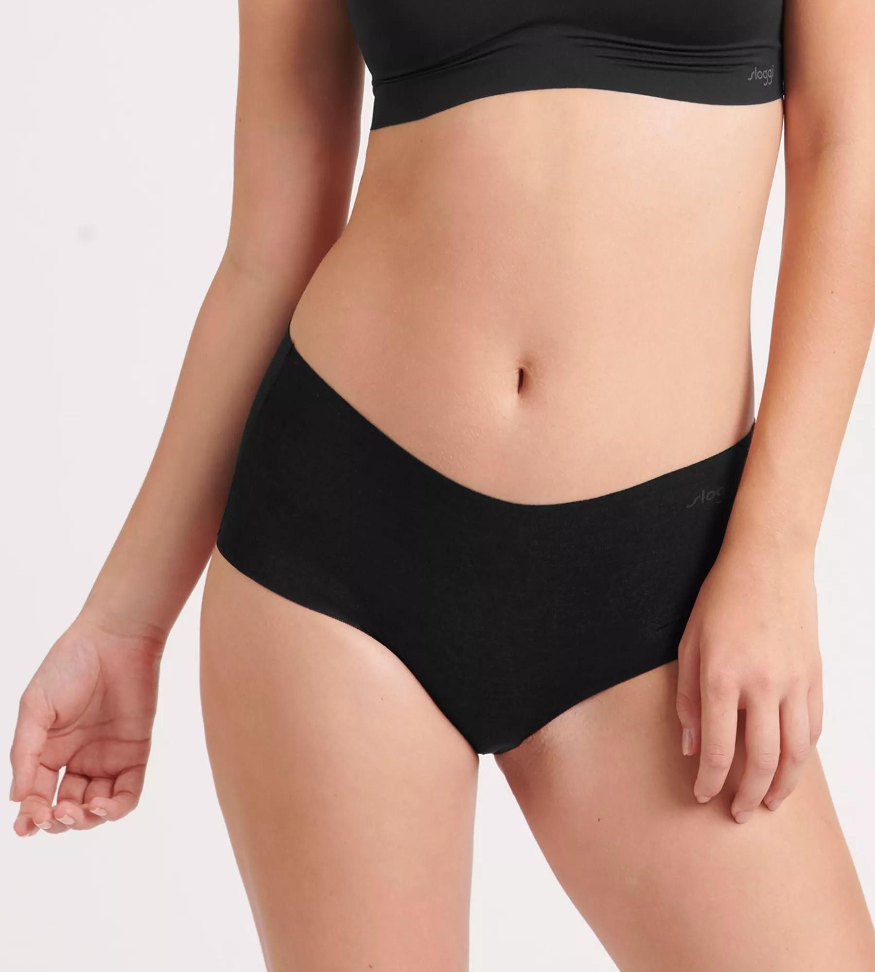 sloggi Panty ZERO Modal 2.0 Short 2P (2er Pack) nahtlos und weich