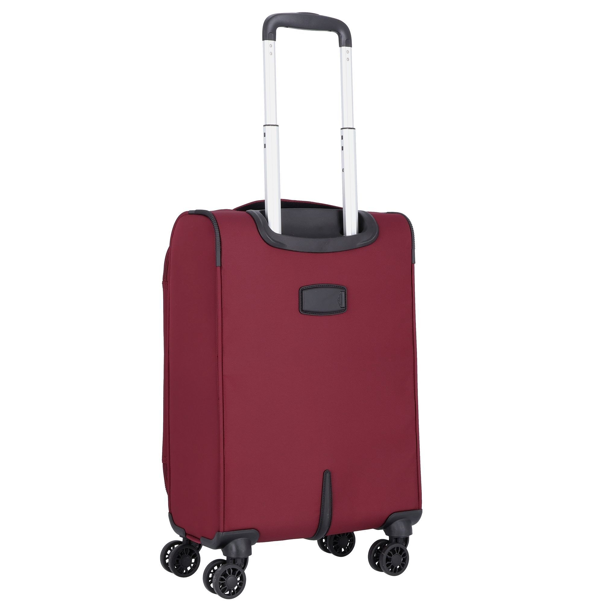 D&N Handgepäck-Trolley Travel Line, 4 Rollen, Polyester