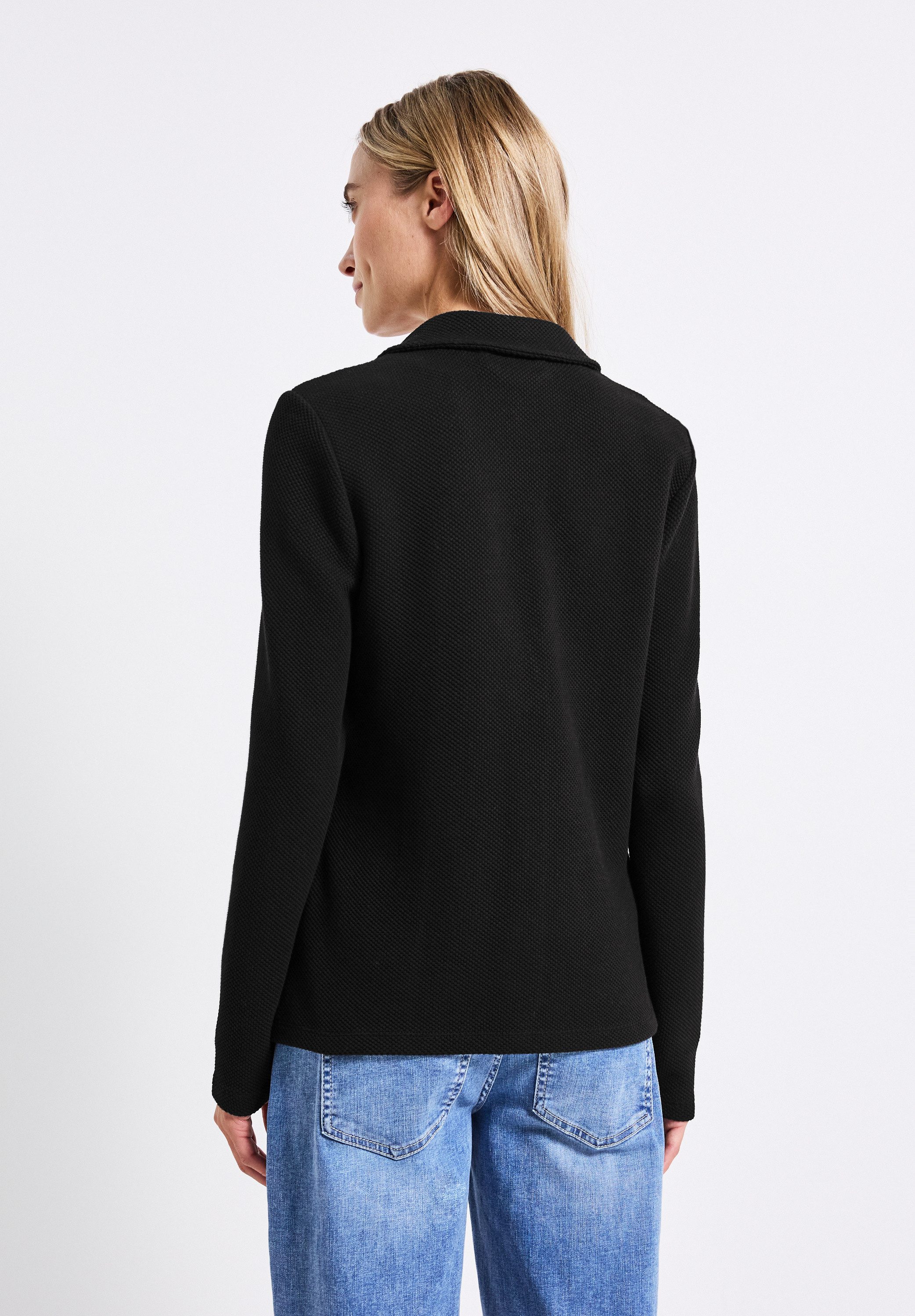 STREET ONE Kurzblazer, aus softem Materialmix günstig online kaufen
