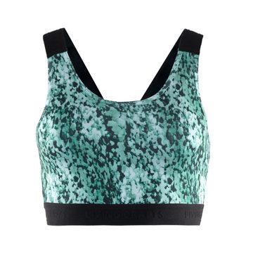 LIVING CRAFTS Sport-Bustier NADINE Sportliches Bustier mit frischem Muster-Design