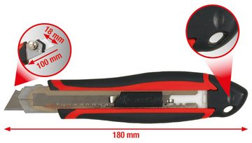KS Tools Cuttermesser, Komfort-Abbrechklingen-Messer 18 mm