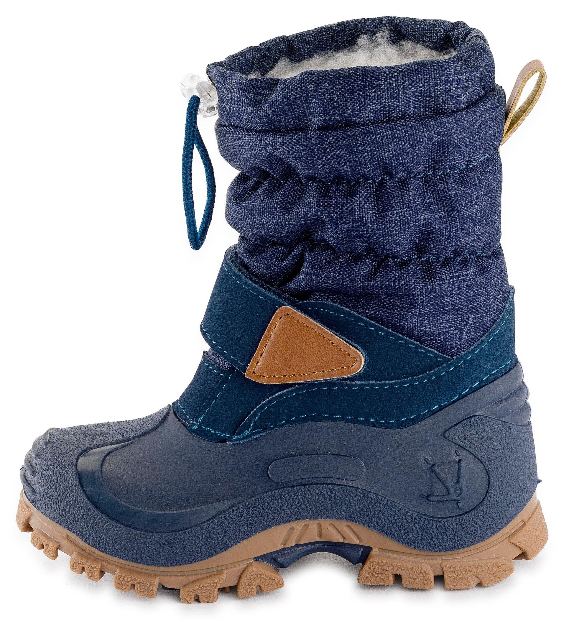 Lurchi Finn Snowboots Winterboots mit Schurwolle, Größenschablone zum Download