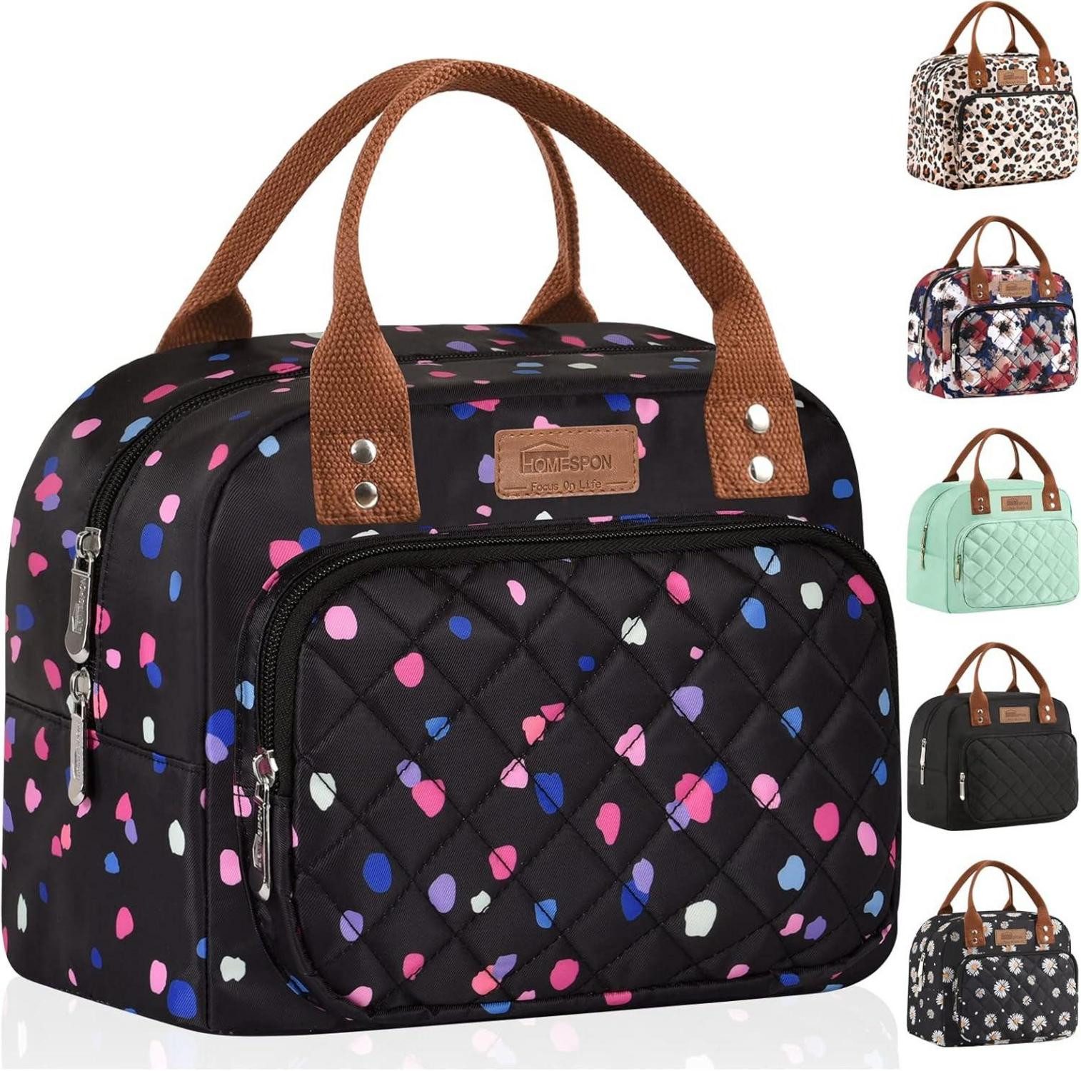 Picknicktasche Isolierte Lunchtasche für Frauen Männer Arbeit Kühltasche Lunchbox