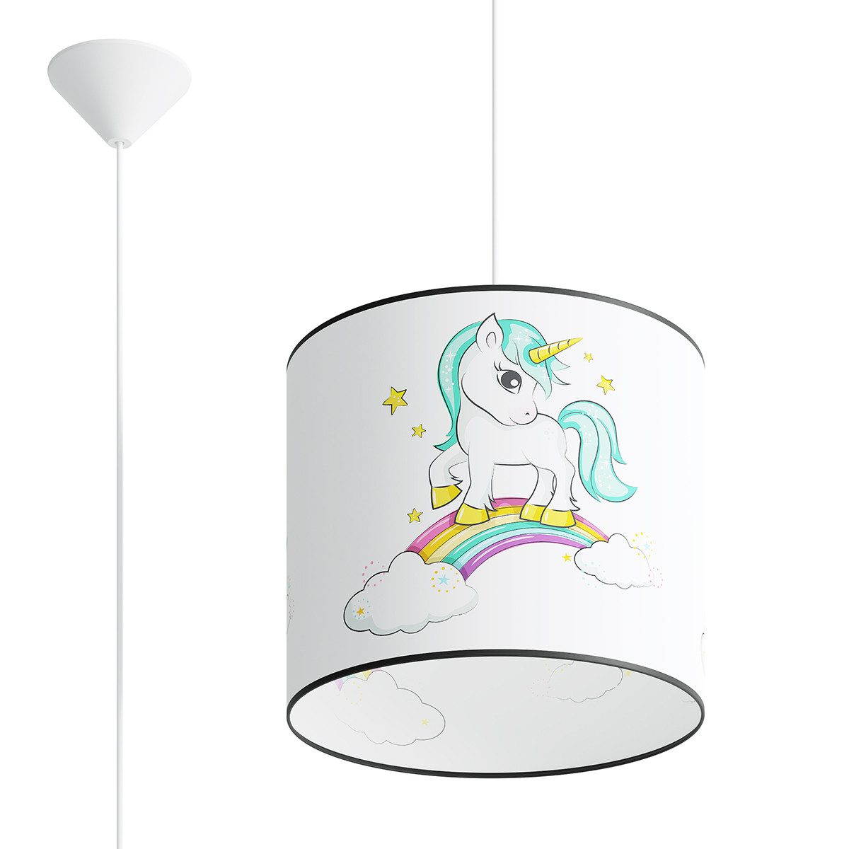 SOLLUX lighting Hängeleuchte Hängeleuchte Unicorn 30, Nicht enthalten